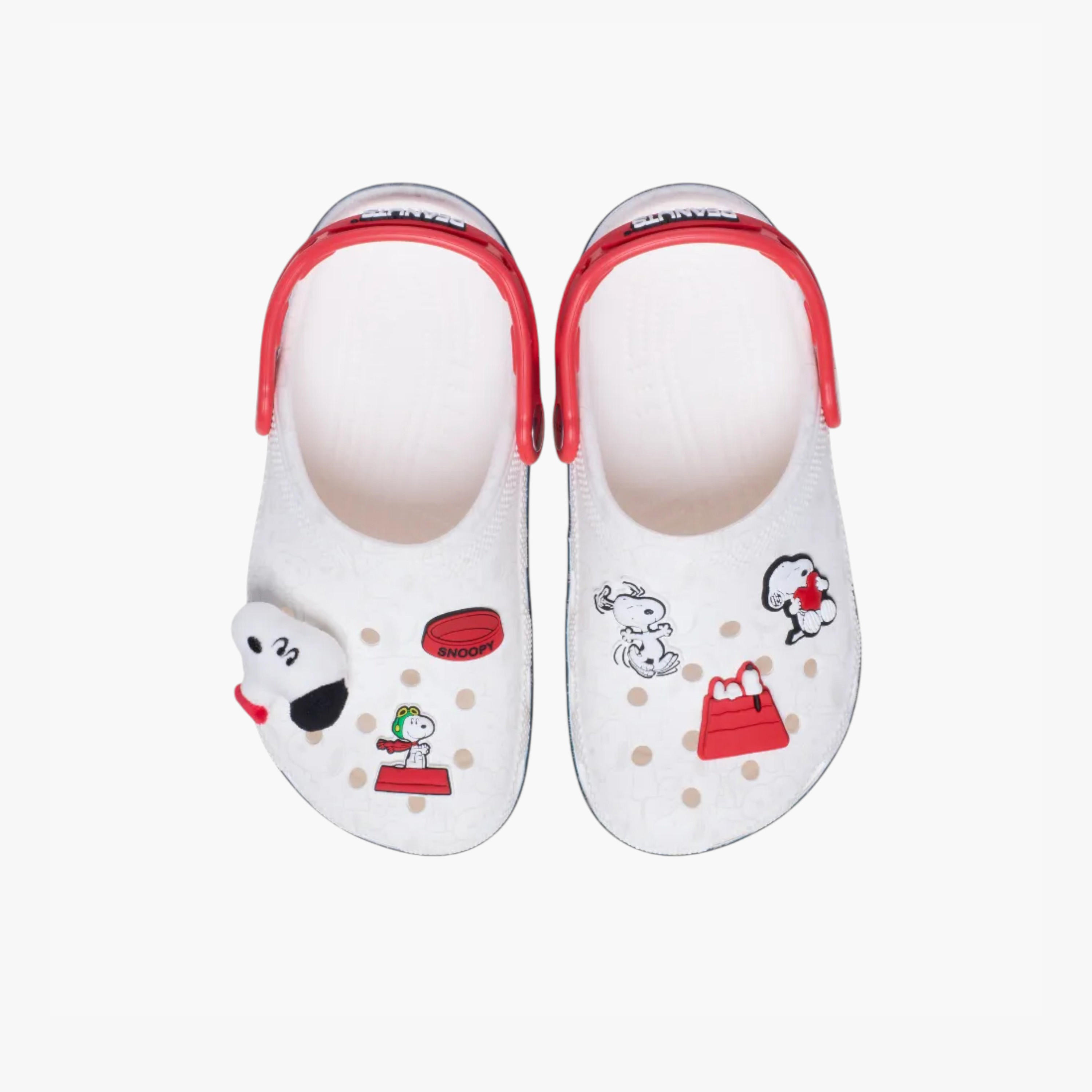 Crocs Kids' Peanuts Jibbitz Clogs with Backstrap - 211126-90H-baby-boys-shoes-sandals-image-1