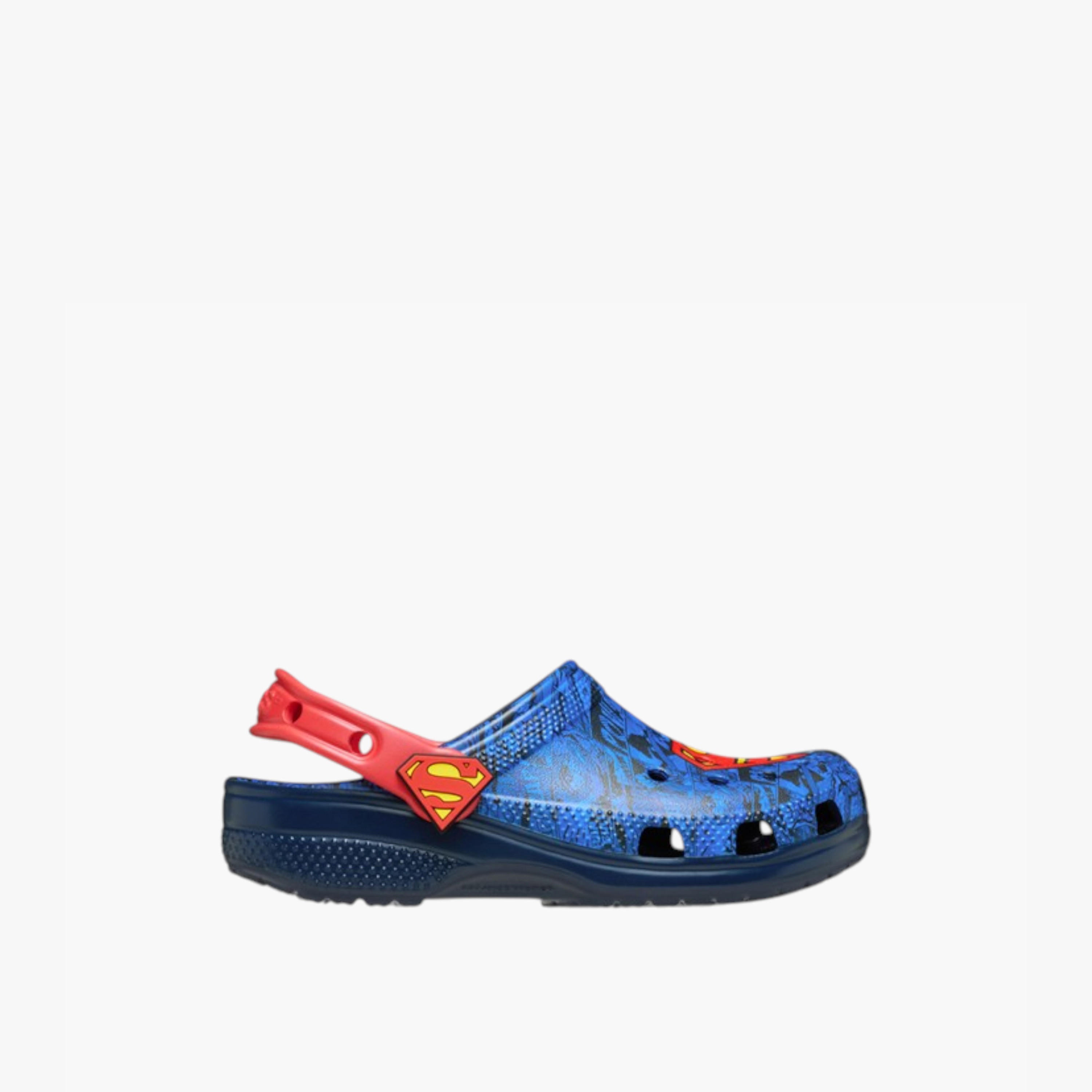 Crocs Boys' Superman Classic Clogs with Backstrap - 211132-90H-baby-boys-shoes-sandals-image-5