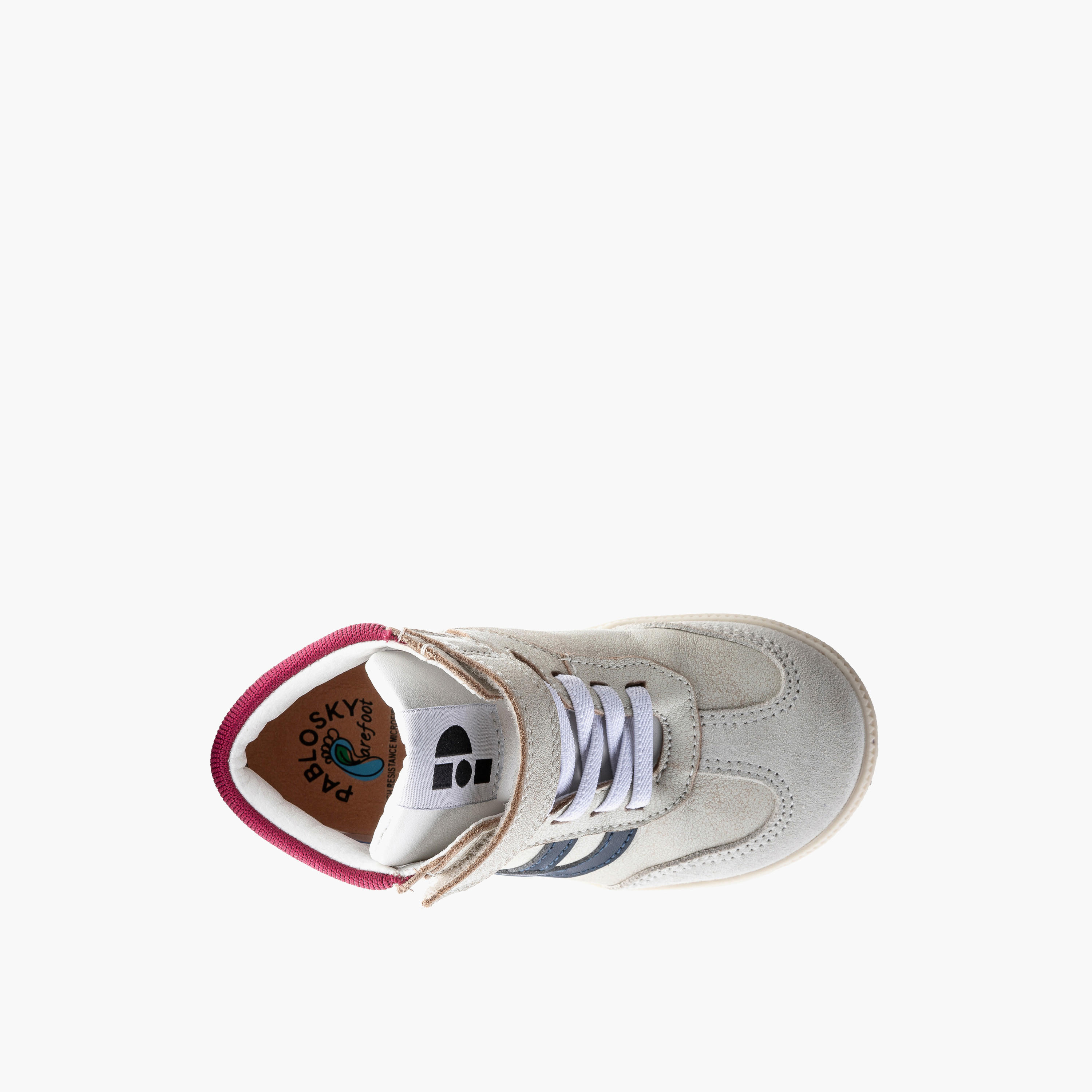 حذاء سنيكرز برقبة عالية وبشريط إغلاق لاصق للأولاد من بابلوسكي - 211132-boys-shoes-sneakers-image-4