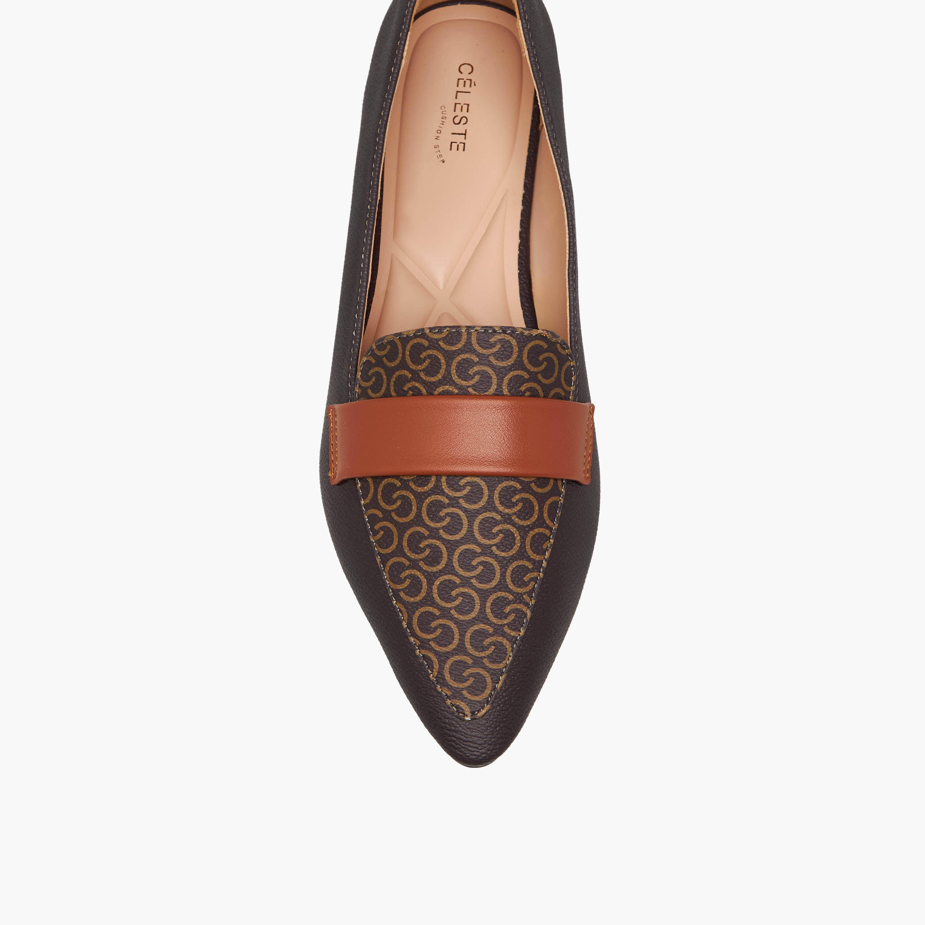 Celeste Women Monogram Print Loafers-women-shoes-loafersandmoccasins-image-4