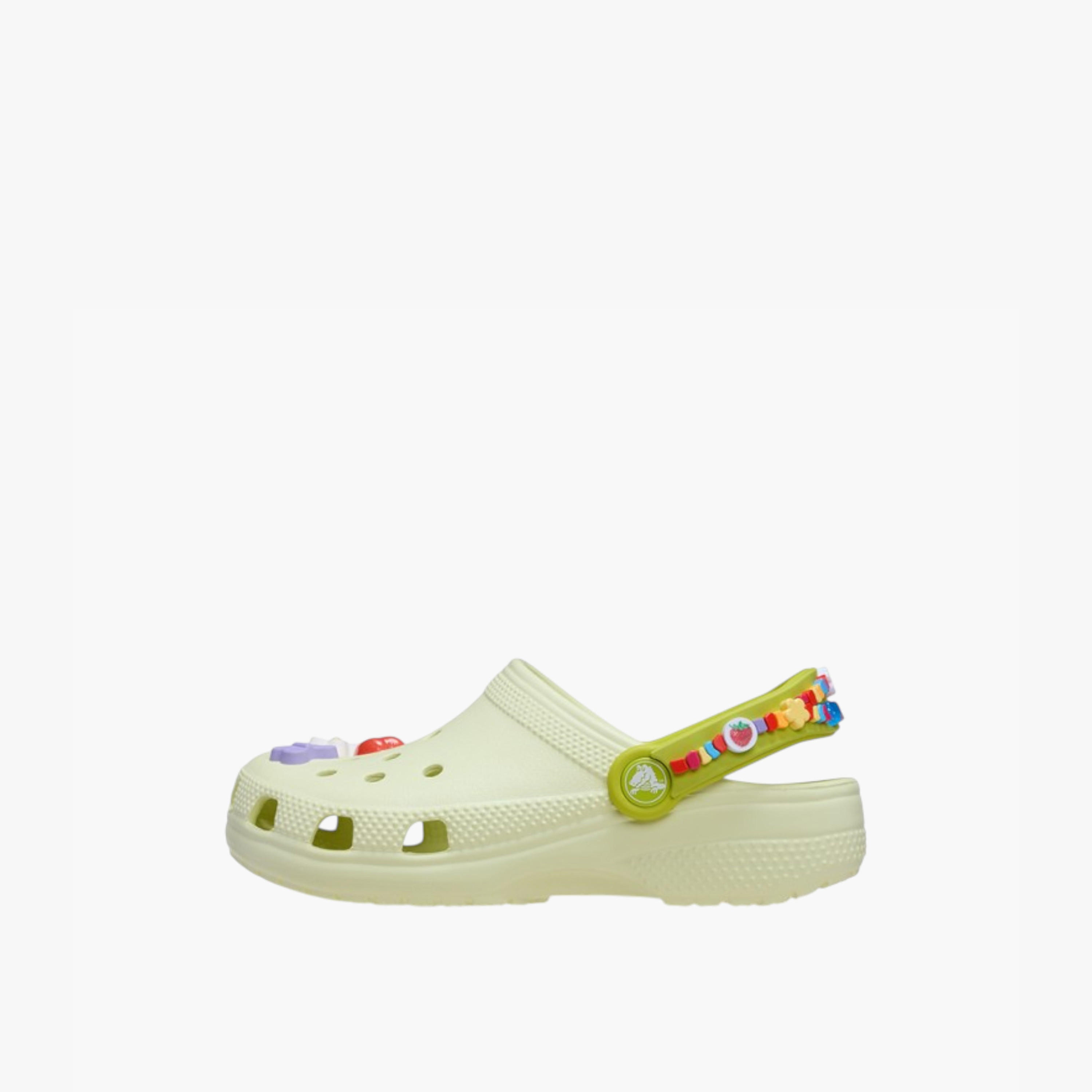 Crocs Girls' Classic Friendship Bracelet Clogs with Backstrap - 211307-3ZL-baby-girls-shoes-sandals-image-2
