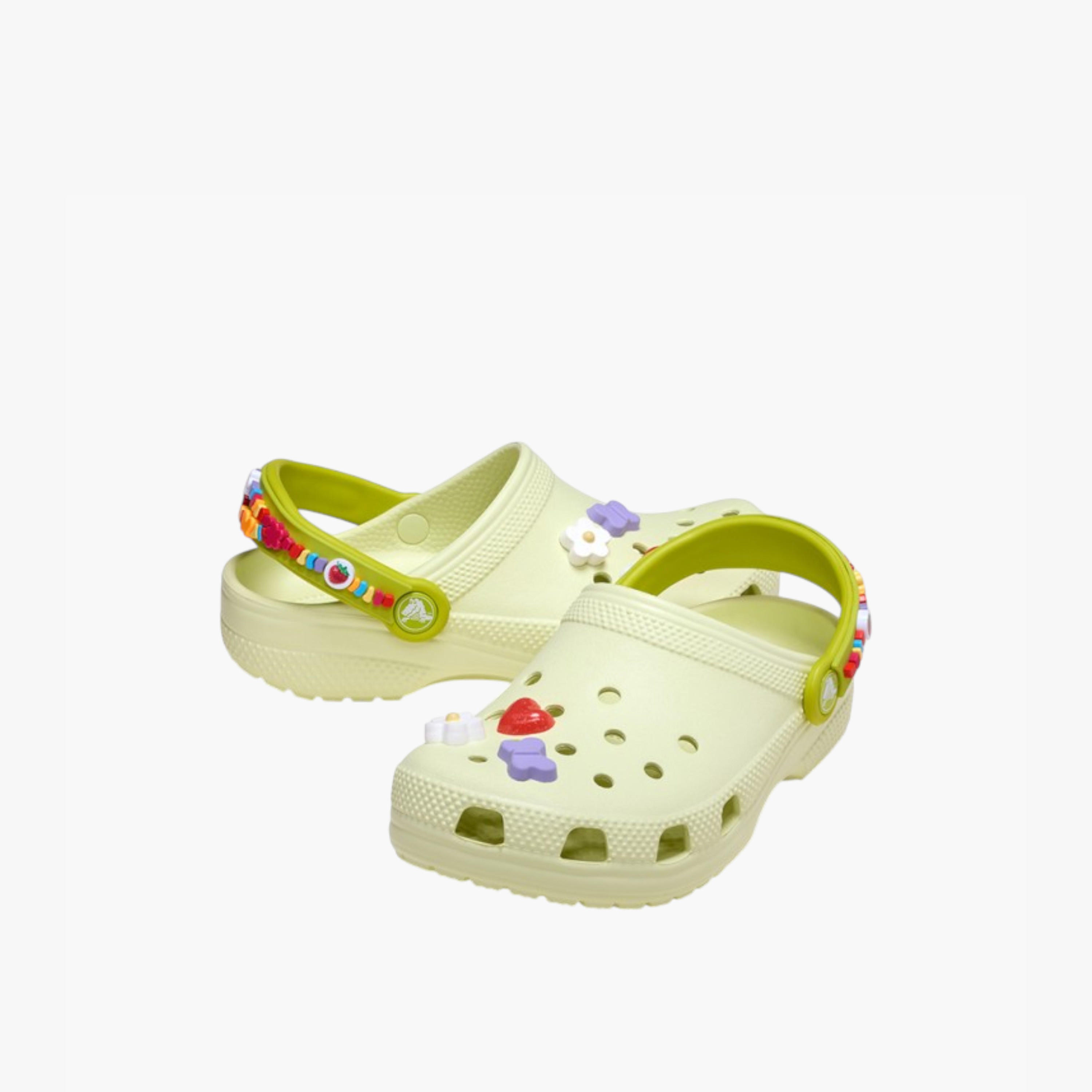 Crocs Girls' Classic Friendship Bracelet Clogs with Backstrap - 211307-3ZL-baby-girls-shoes-sandals-image-3