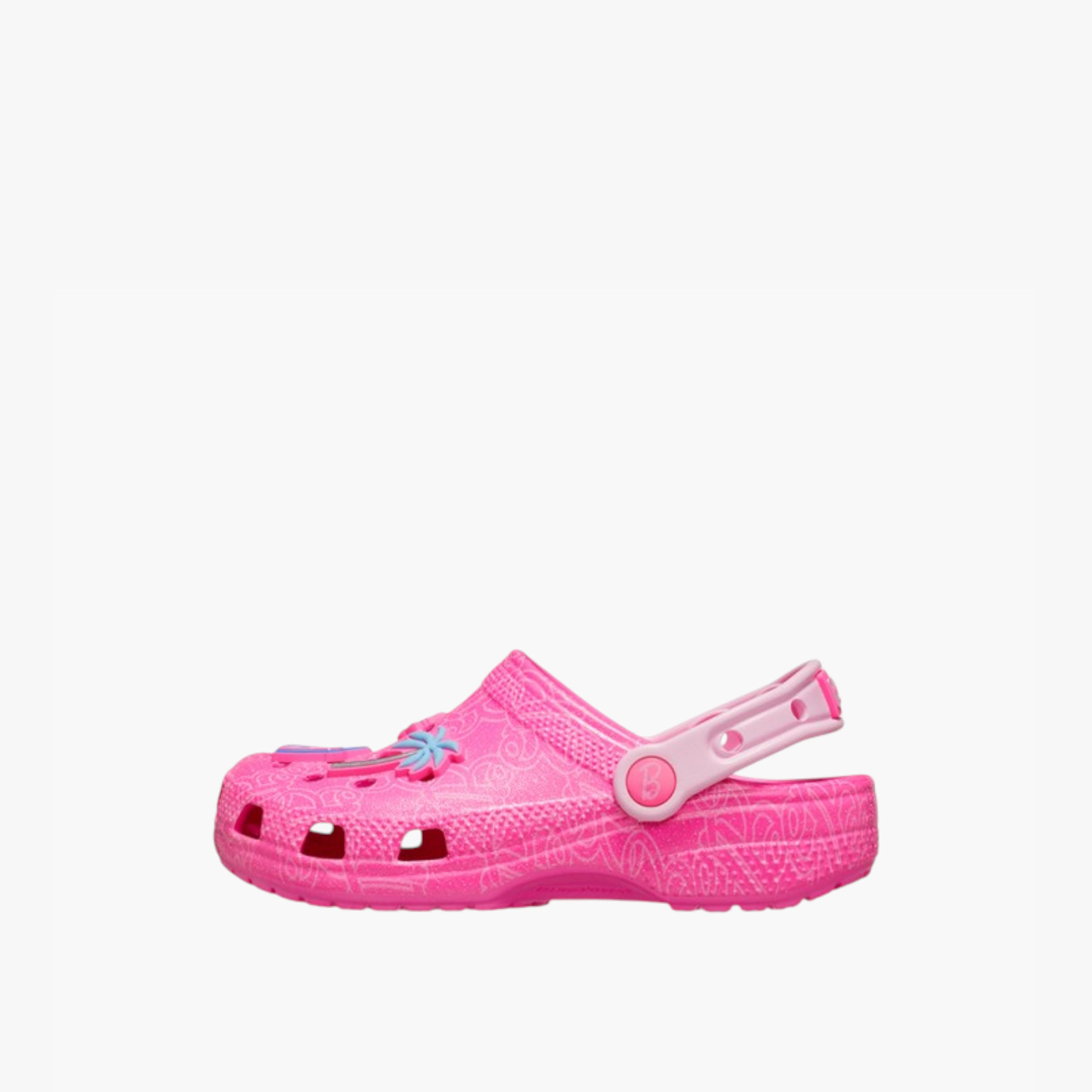 Crocs Girls' Barbie Clogs with Backstrap - 211406-90H-baby-girls-shoes-sandals-image-2
