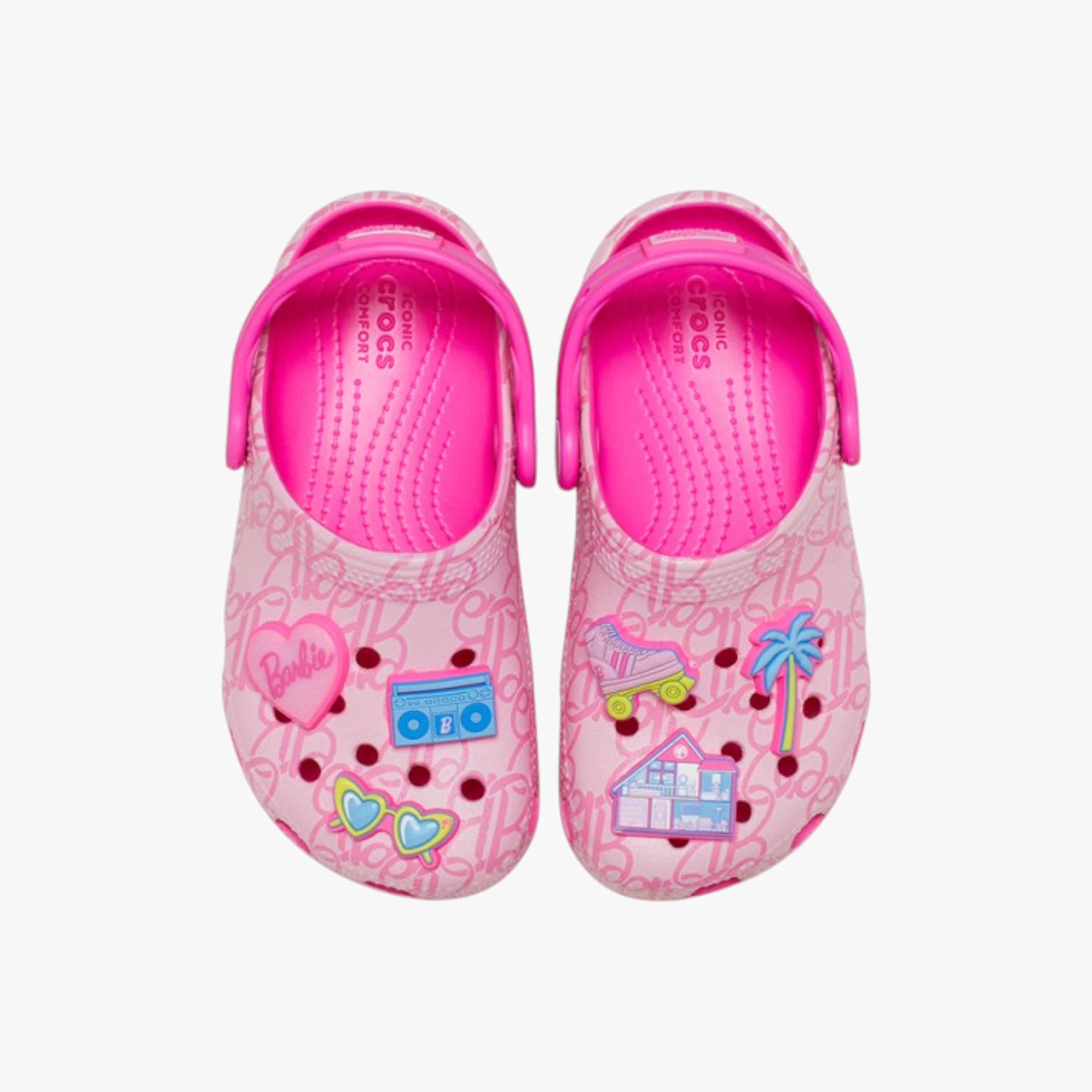 Crocs Kids' Clogs with Backstrap - 211407-90H-baby-girls-shoes-sandals-image-1