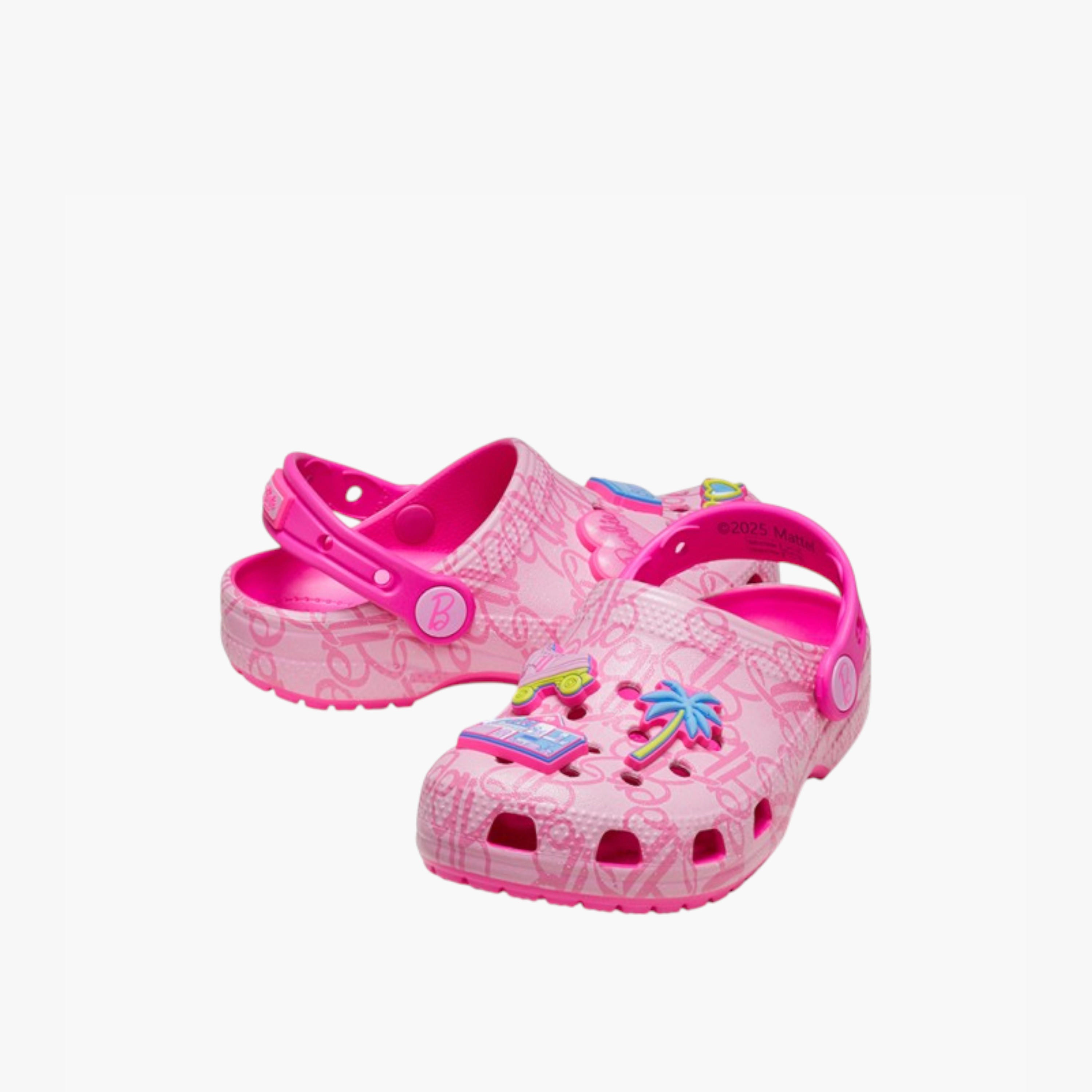 Crocs Kids' Clogs with Backstrap - 211407-90H-baby-girls-shoes-sandals-image-2