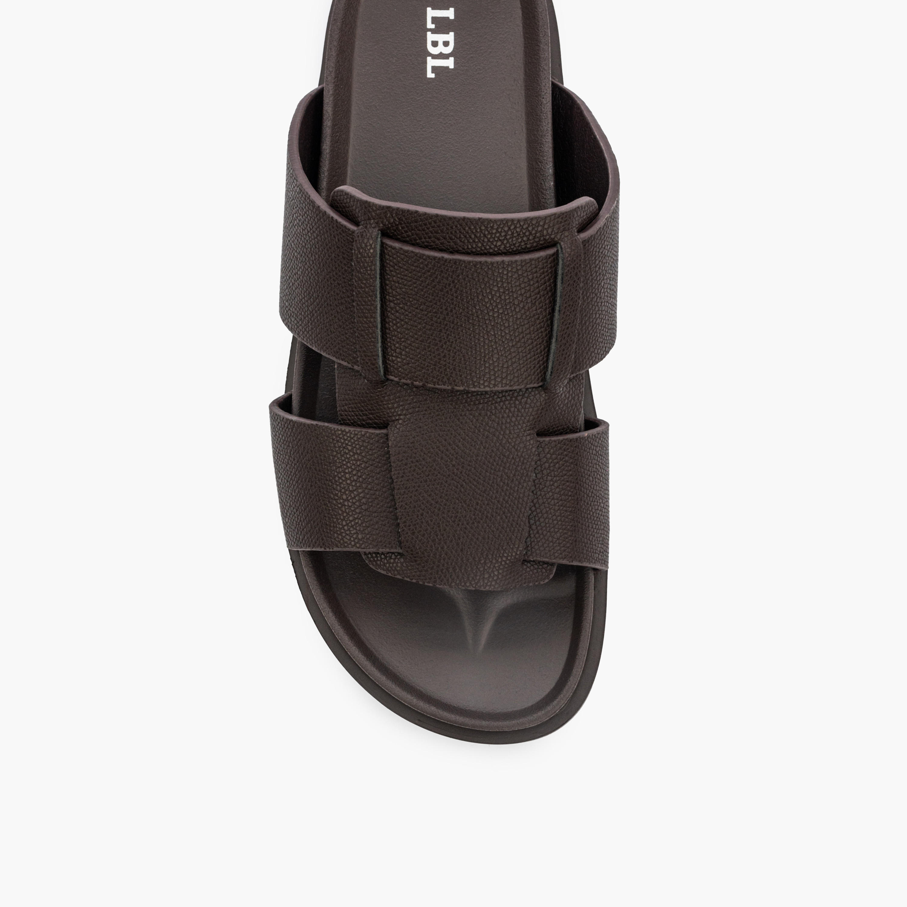 صندل مريح سادة سهل الارتداء من إل بي إل من شو إكسبريس-men-shoes-sandals-image-2