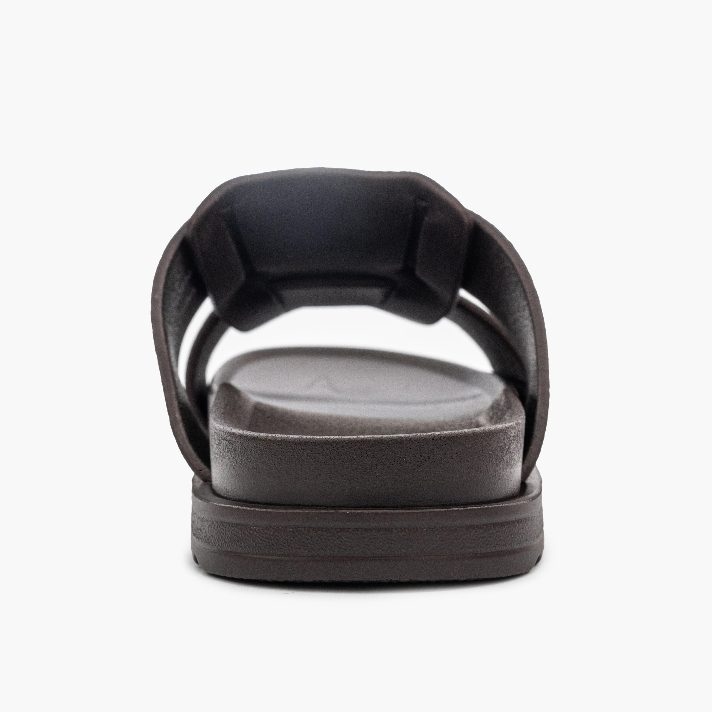 صندل مريح سادة سهل الارتداء من إل بي إل من شو إكسبريس-men-shoes-sandals-image-1