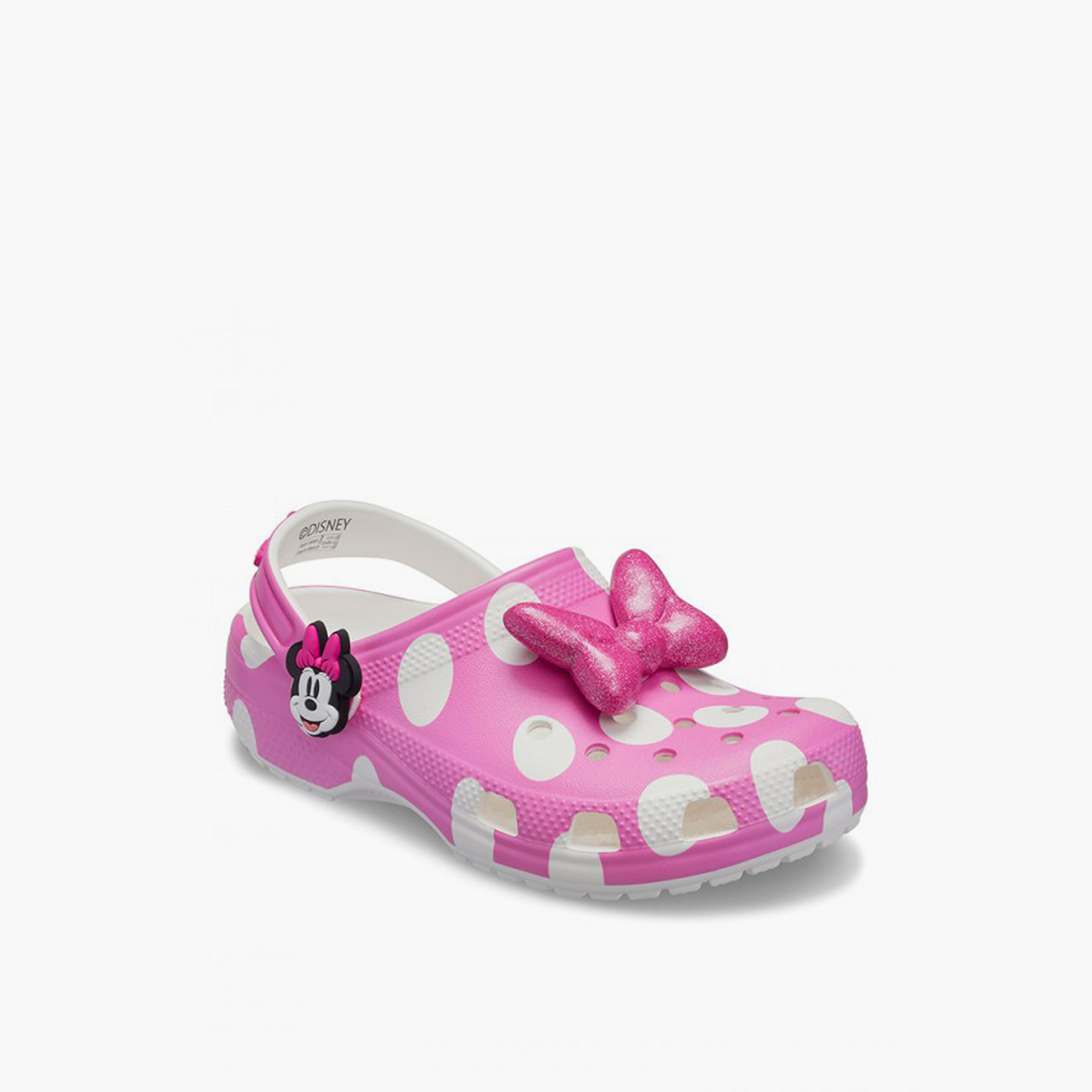 Crocs Girls Minnie Mouse Print Backstrap Clogs-girls-shoes-sandals-image-1
