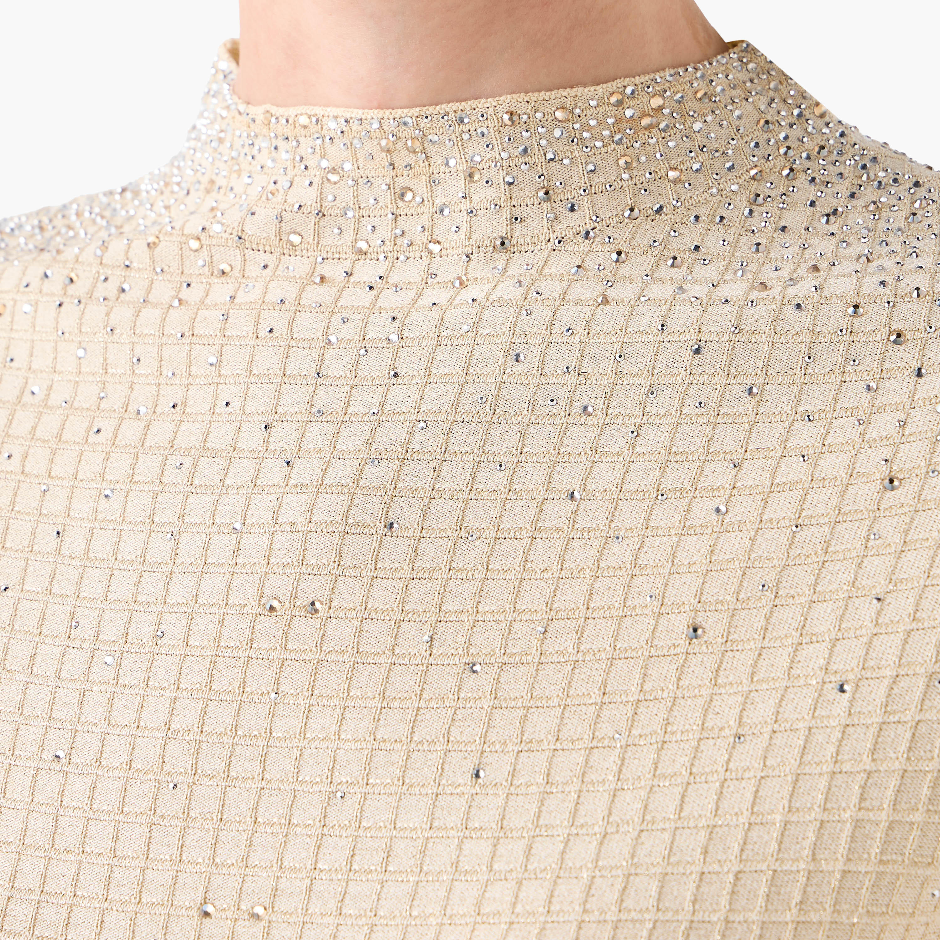 بلوزة بتفاصيل مزينة من آيكونيك-women-clothing-shirtsandblouses-blouses-image-5