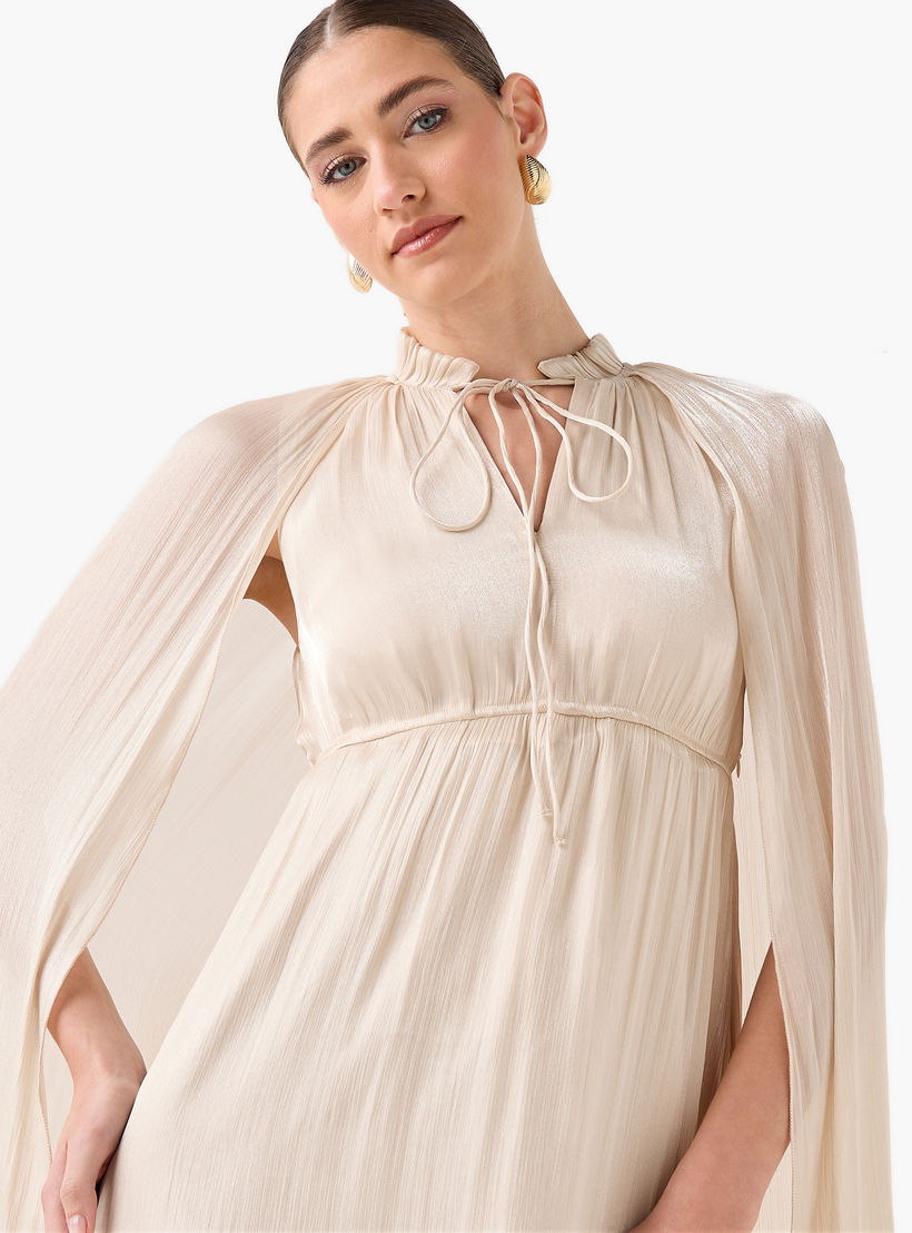 فستان كاب ماكسي متعدد الطبقات بحافة كشكش-women-clothing-dresses-image-7