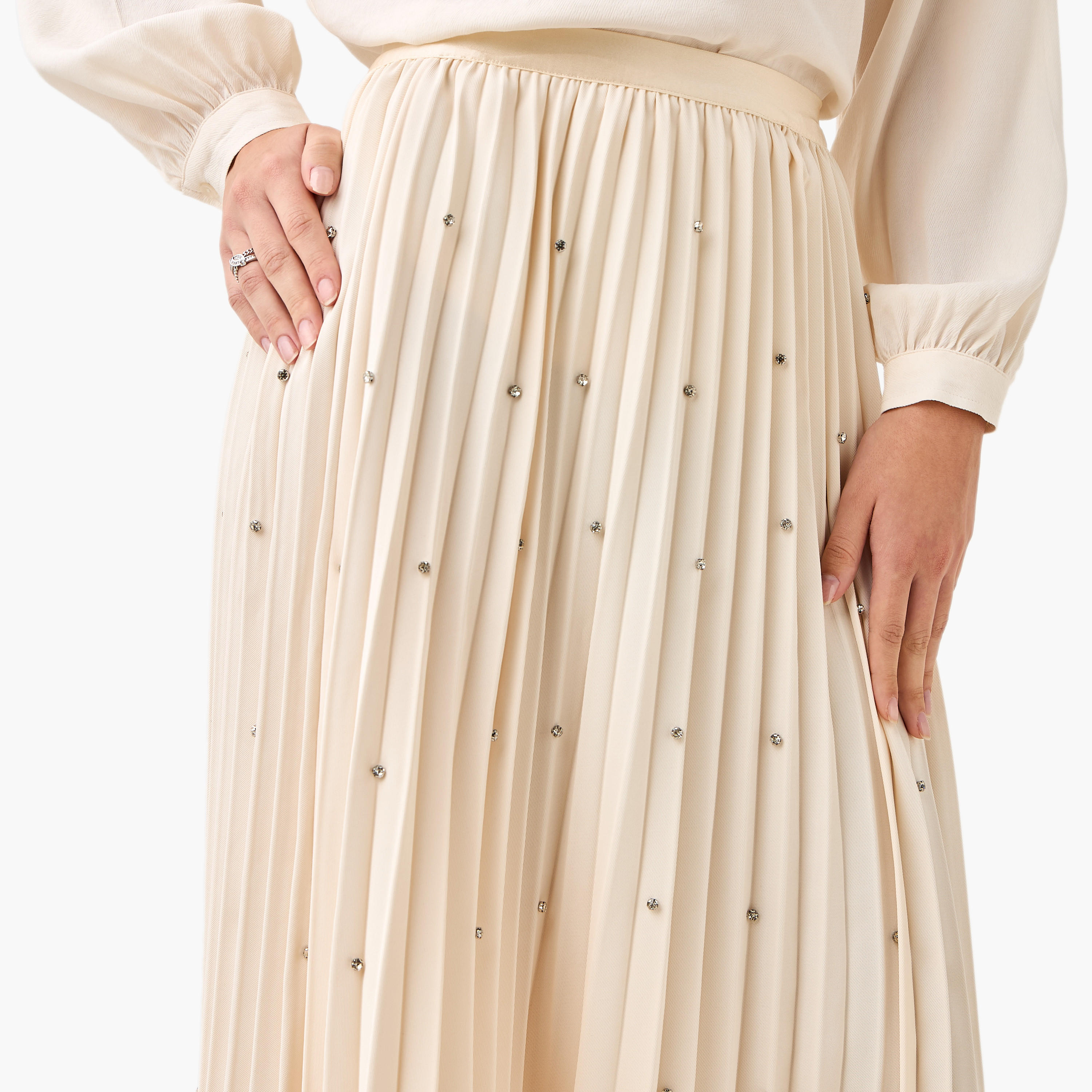 Iconic Midi Pleated Skirt with Embellished Detail-women-clothing-bottoms-skirts-image-7