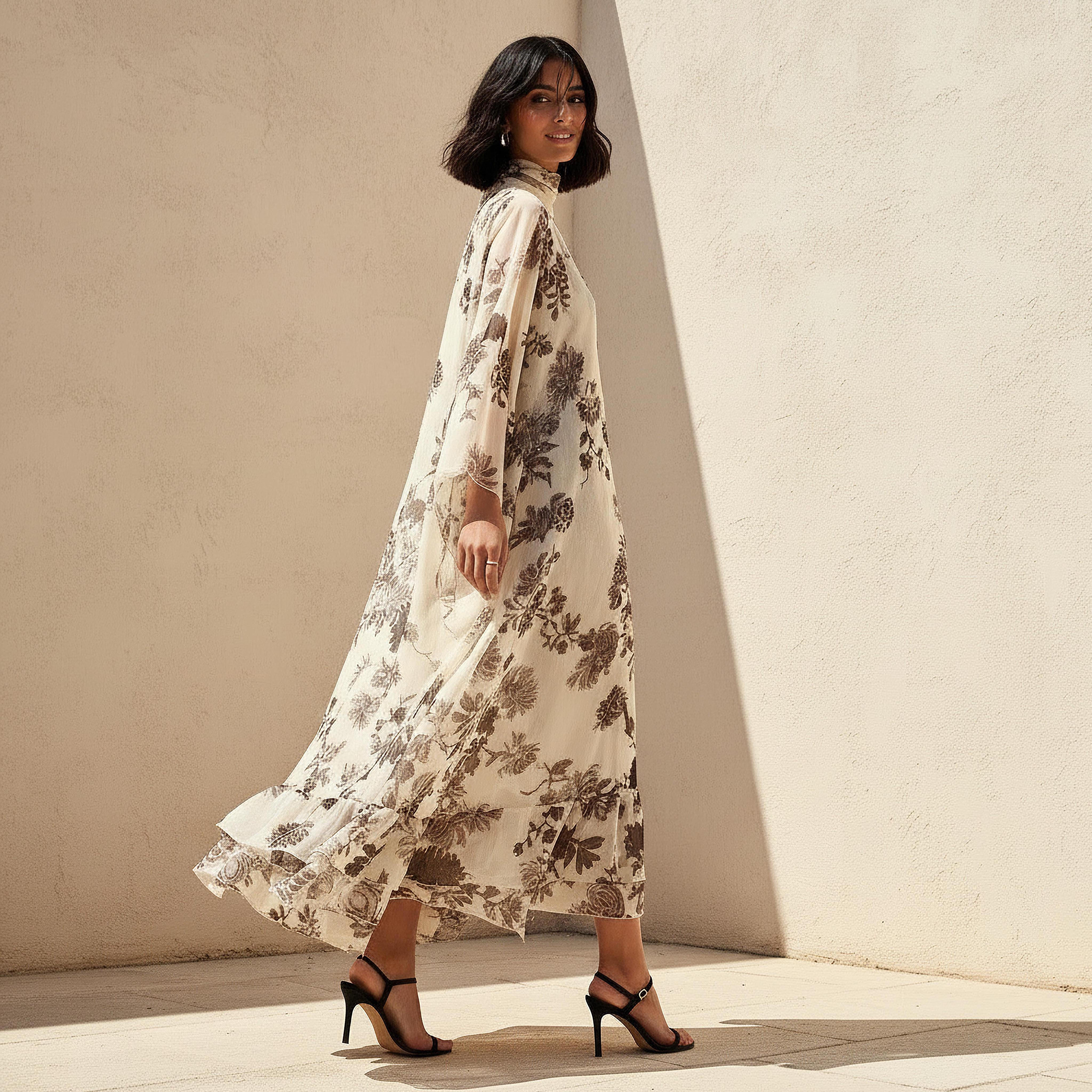 فستان ميدي مع كاب مآيكونيك-women-clothing-dresses-image-7