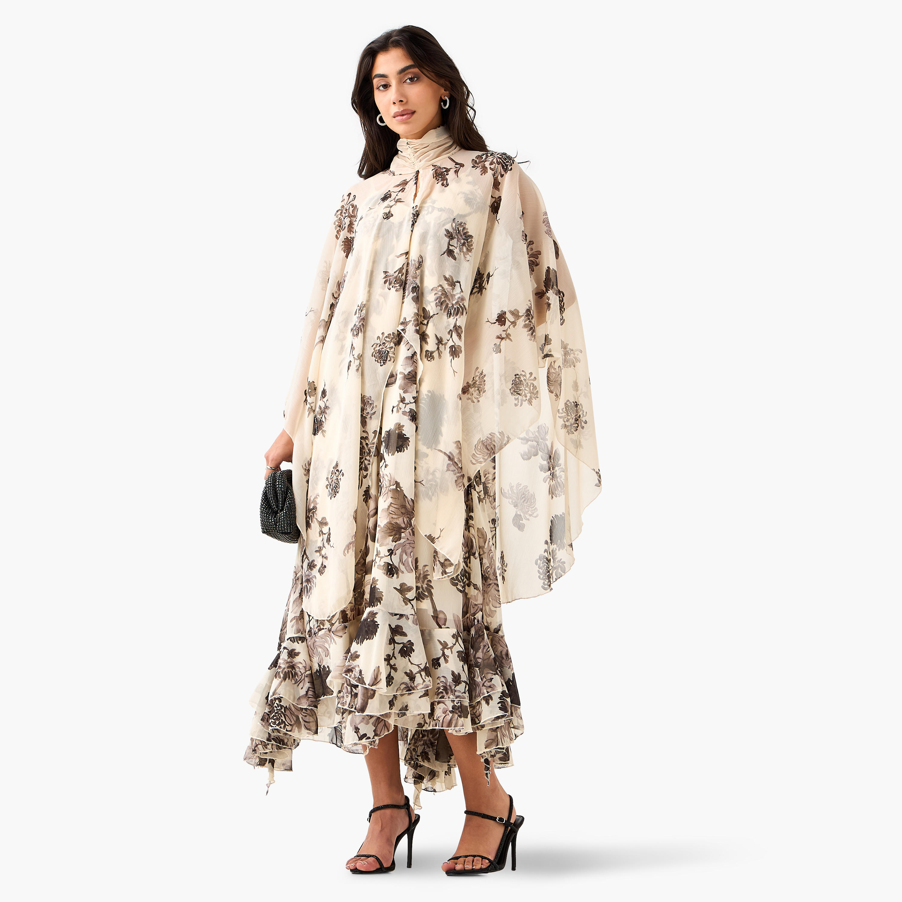 فستان ميدي مع كاب مآيكونيك-women-clothing-dresses-image-5