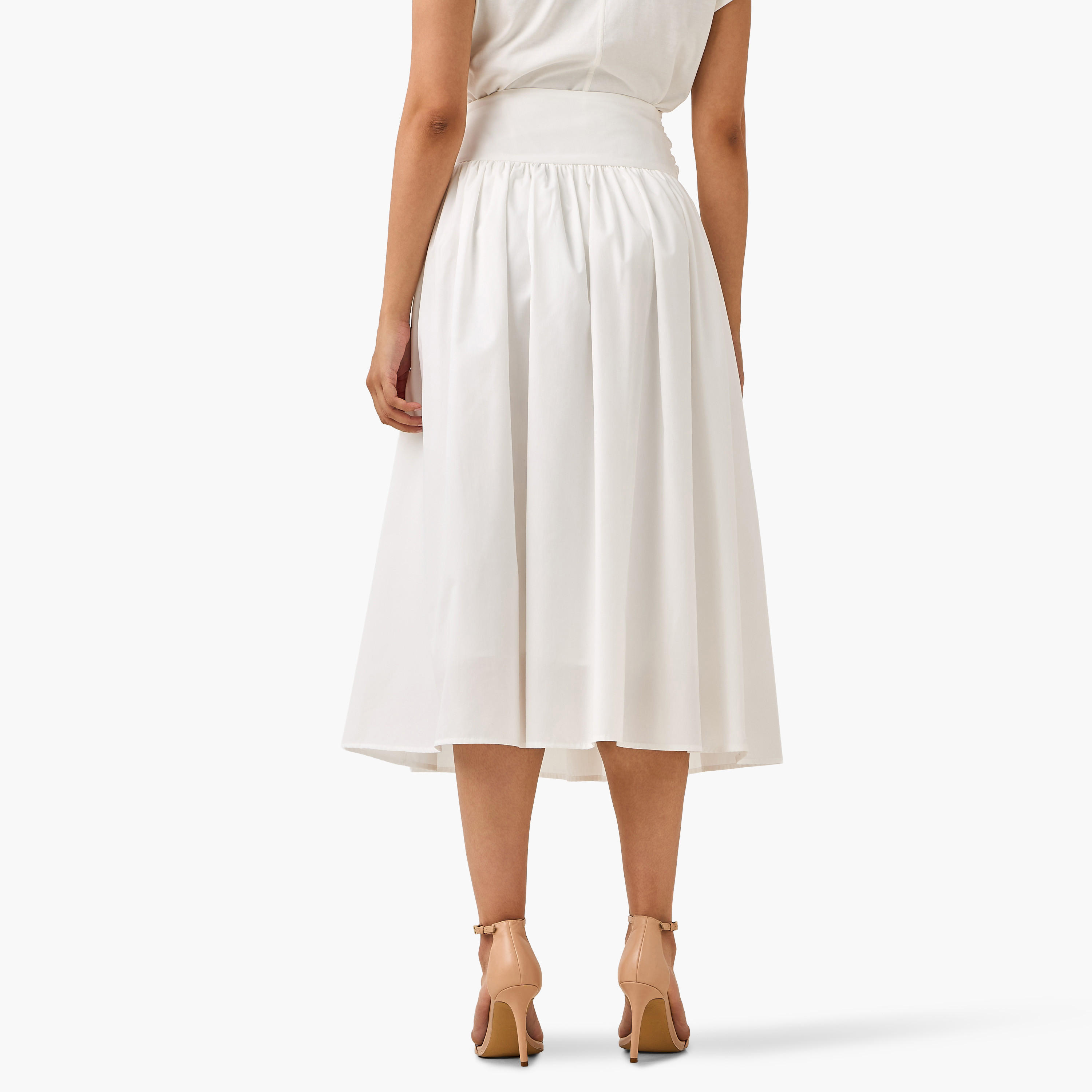 Iconic Midi A-line Skirt with Tie-Up-women-clothing-bottoms-skirts-image-6