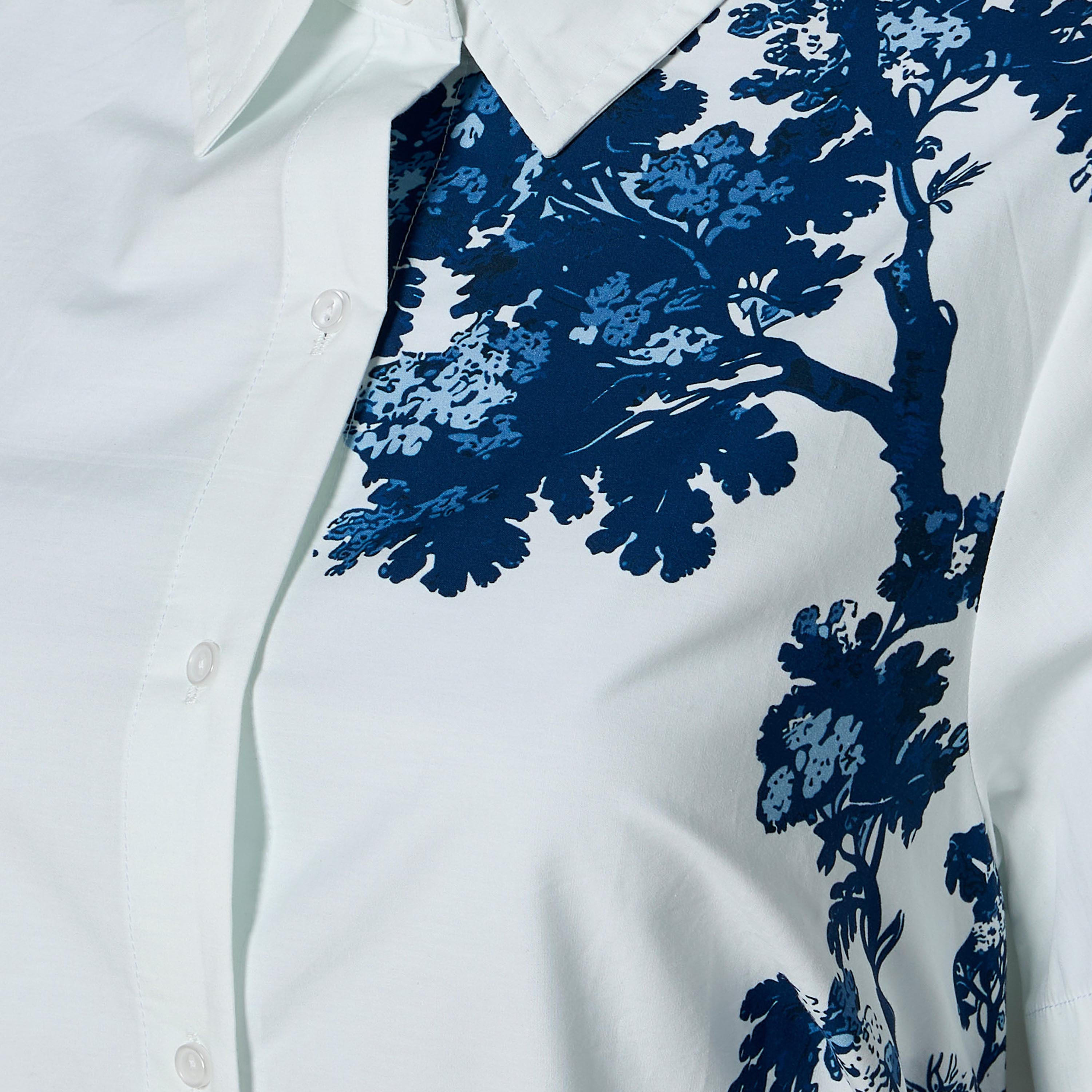 Iconic Printed Women Shirt Dress with Tie-Up Belt-women-clothing-dresses-image-2