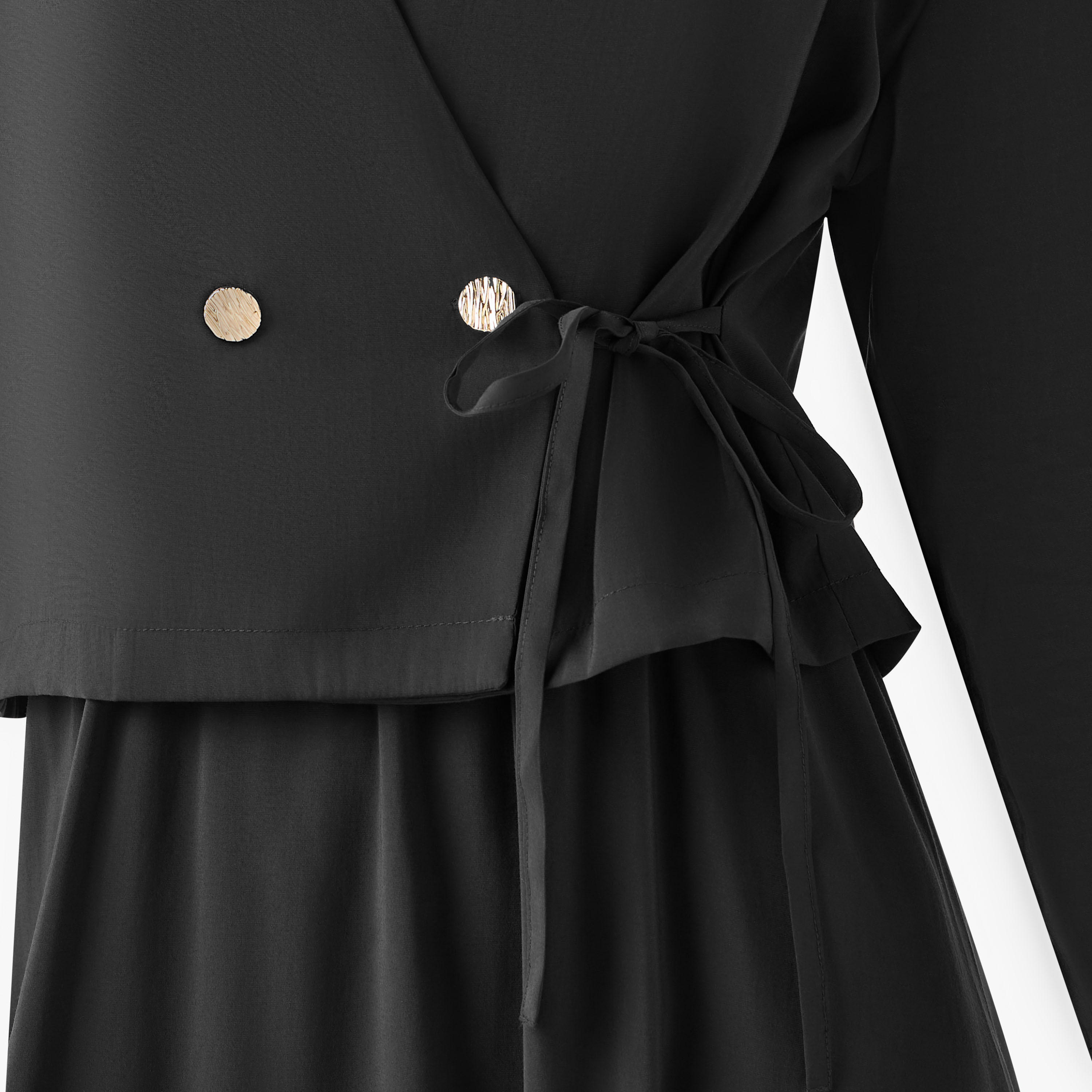 فستان ماكسي طبقات ملفوف بتفاصيل زر من آيكونيك-women-clothing-dresses-image-8