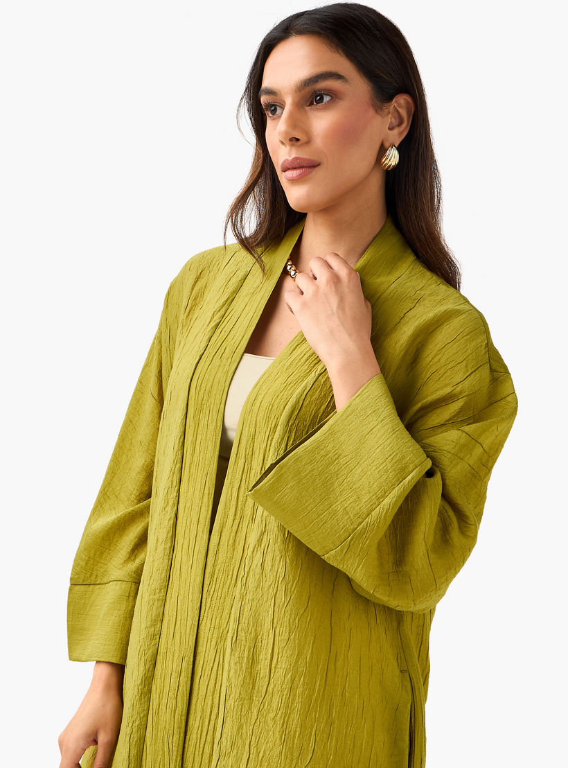 Iconic Relaxed Fit Longline Shrug with Pocket-women-clothing-coordsets-image-6