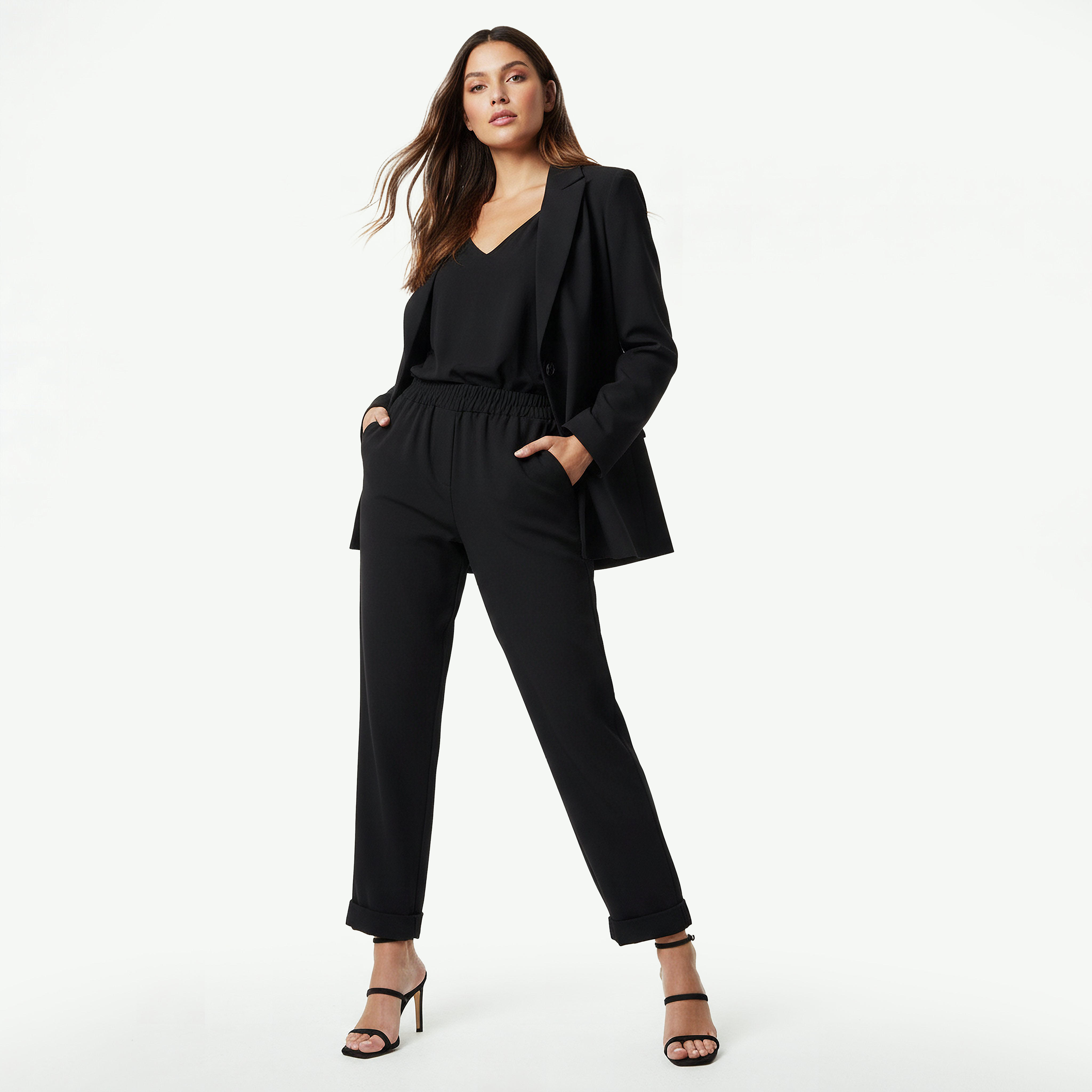 بنطلون بقصة مستقيمة من أيكونيك-women-clothing-coordsets-image-6
