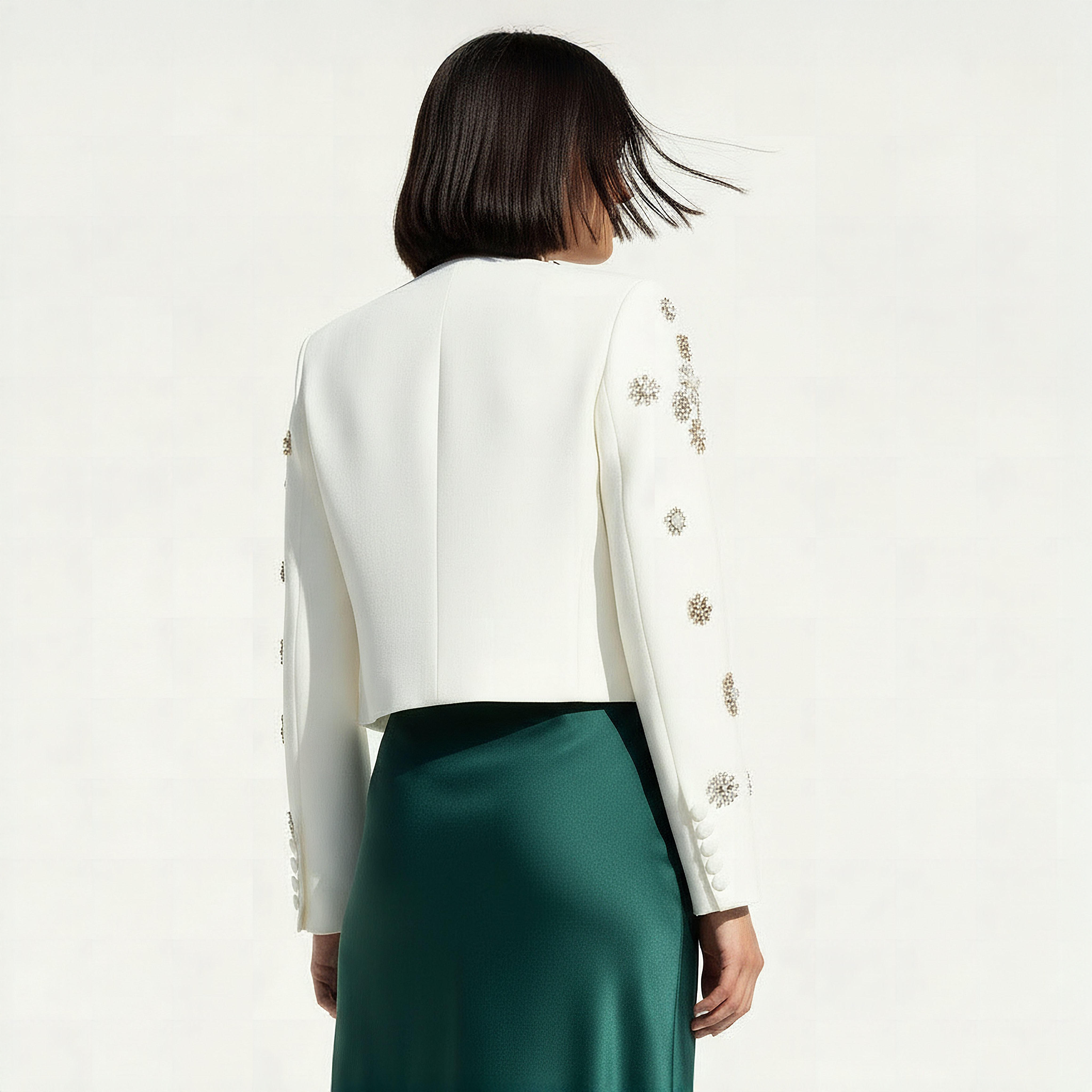 جاكيت بليزر قصيرة بتفاصيل زينة من آيكونيك-women-clothing-coatsandjackets-blazers-image-6