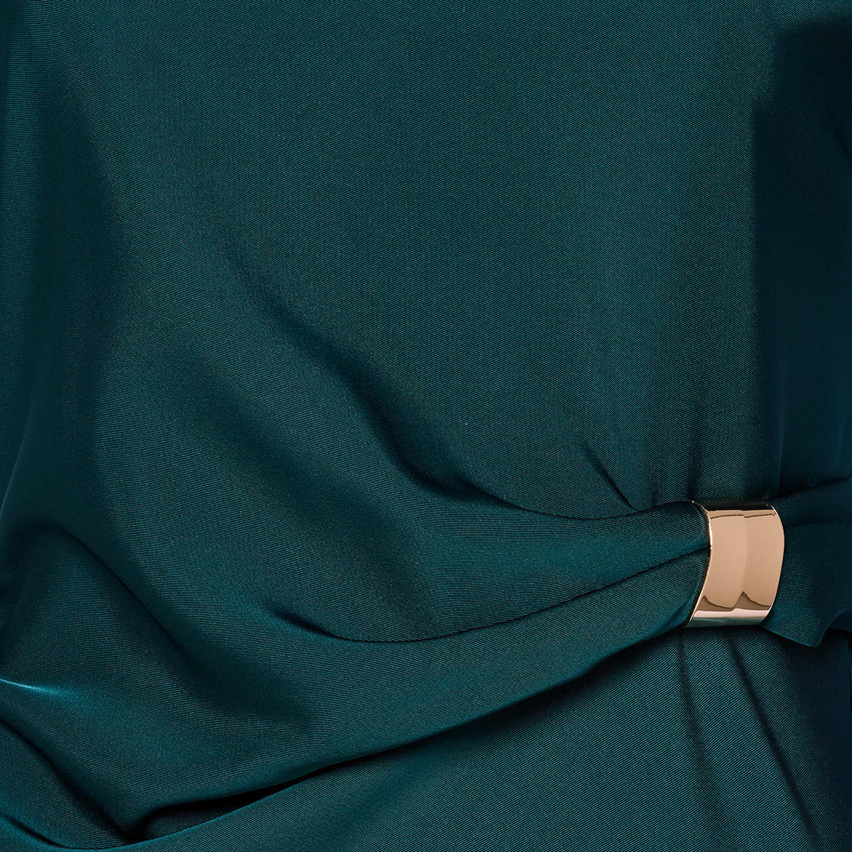 Iconic Midi Dress with Ruched Detail-women-clothing-dresses-image-2