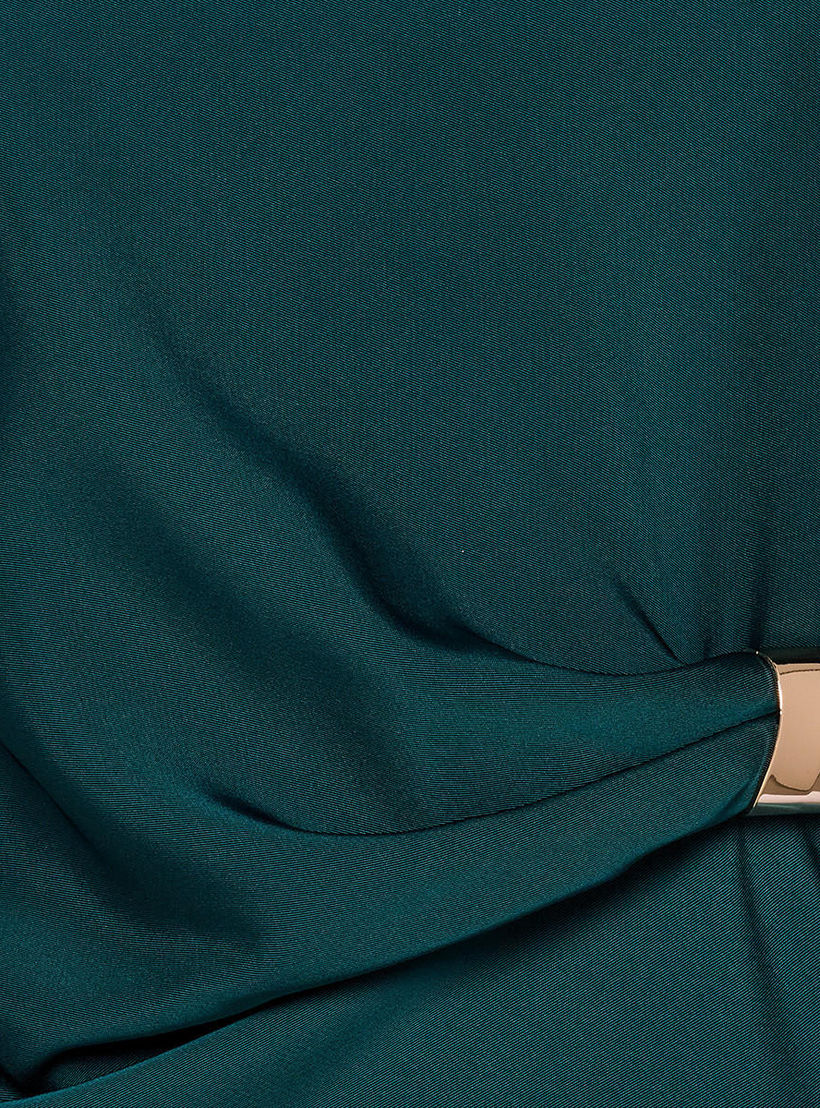 Iconic Midi Dress with Ruched Detail-women-clothing-dresses-image-2