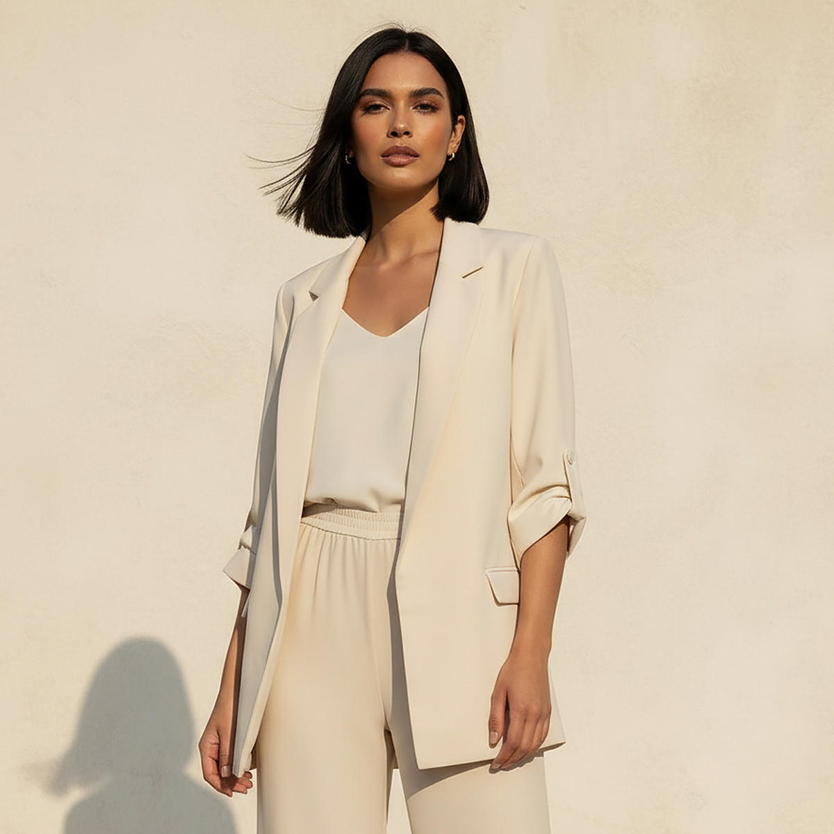 بليزر طويل بأكمام مطوية من آيكونيك-women-clothing-coatsandjackets-blazers-image-4