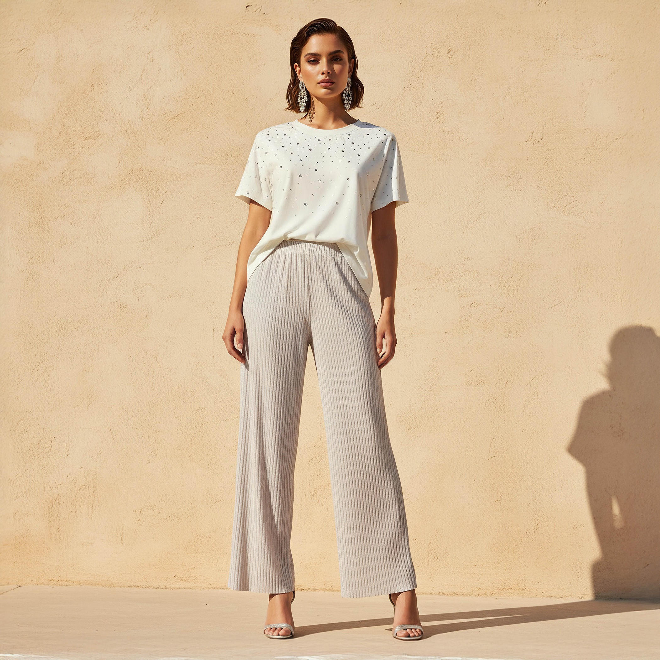 Iconic Relaxed Fit T-shirt with Embellishment-women-clothing-tshirts-image-3