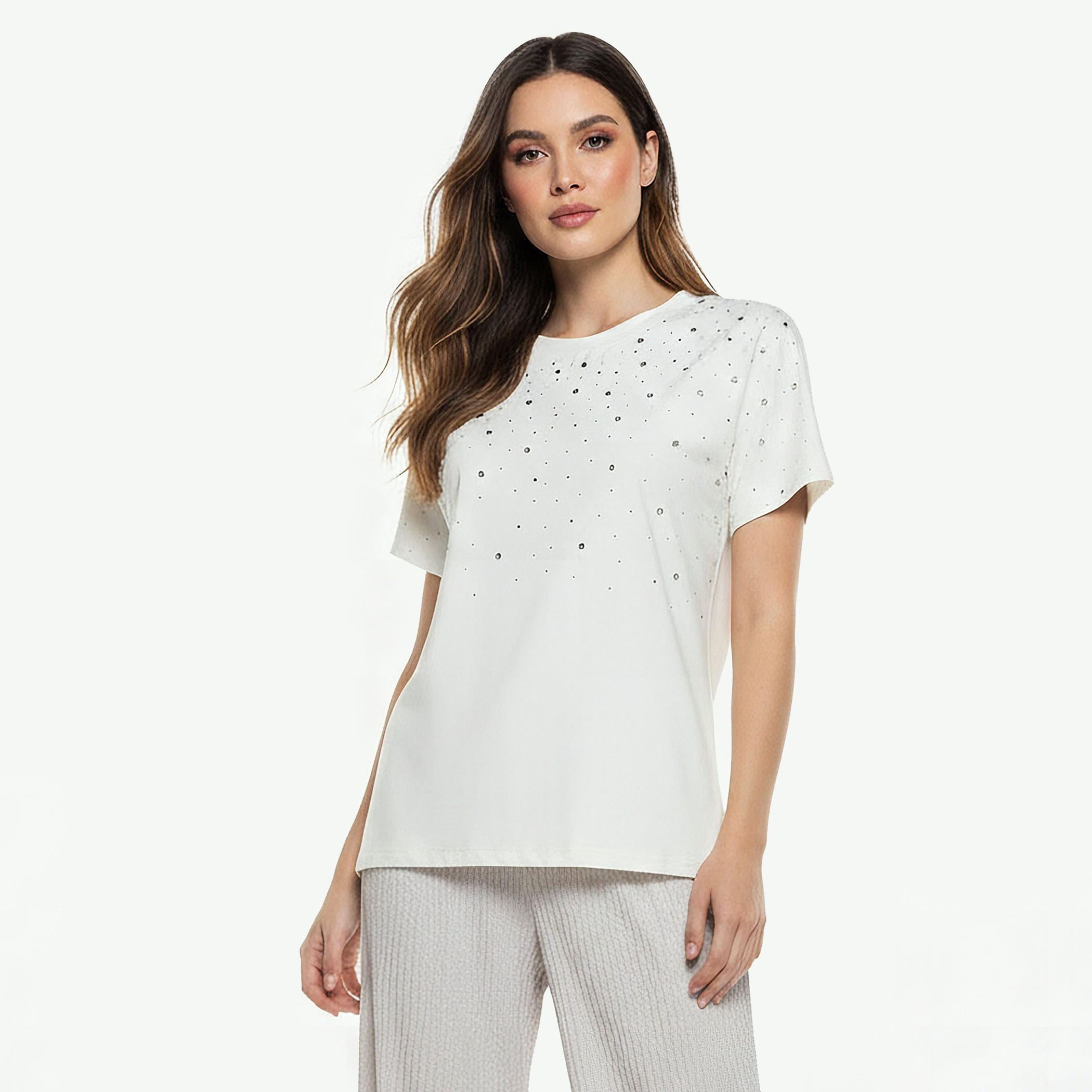 Iconic Relaxed Fit T-shirt with Embellishment-women-clothing-tshirts-image-5
