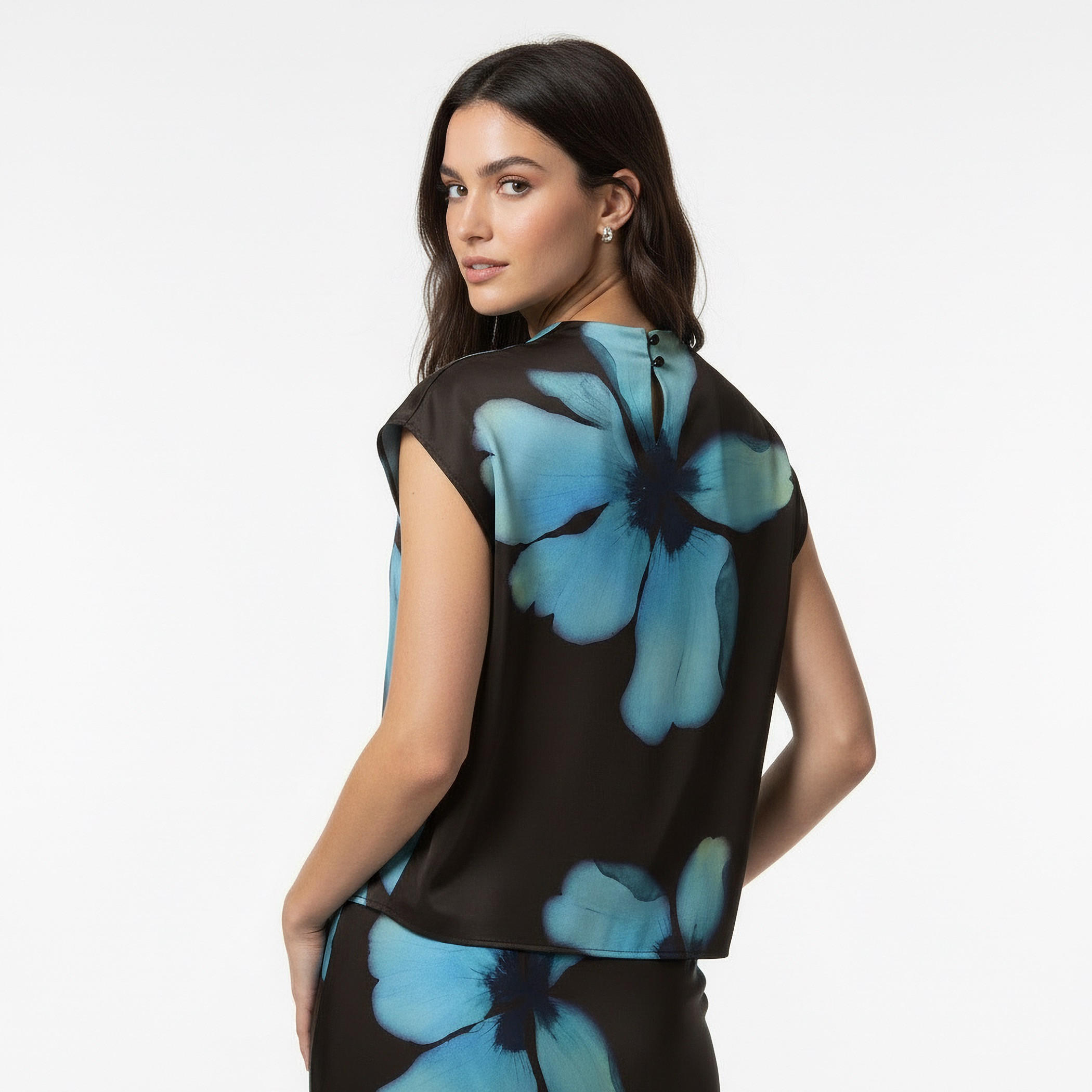 Iconic Draped Top with Cowl Neck-women-clothing-coordsets-image-4