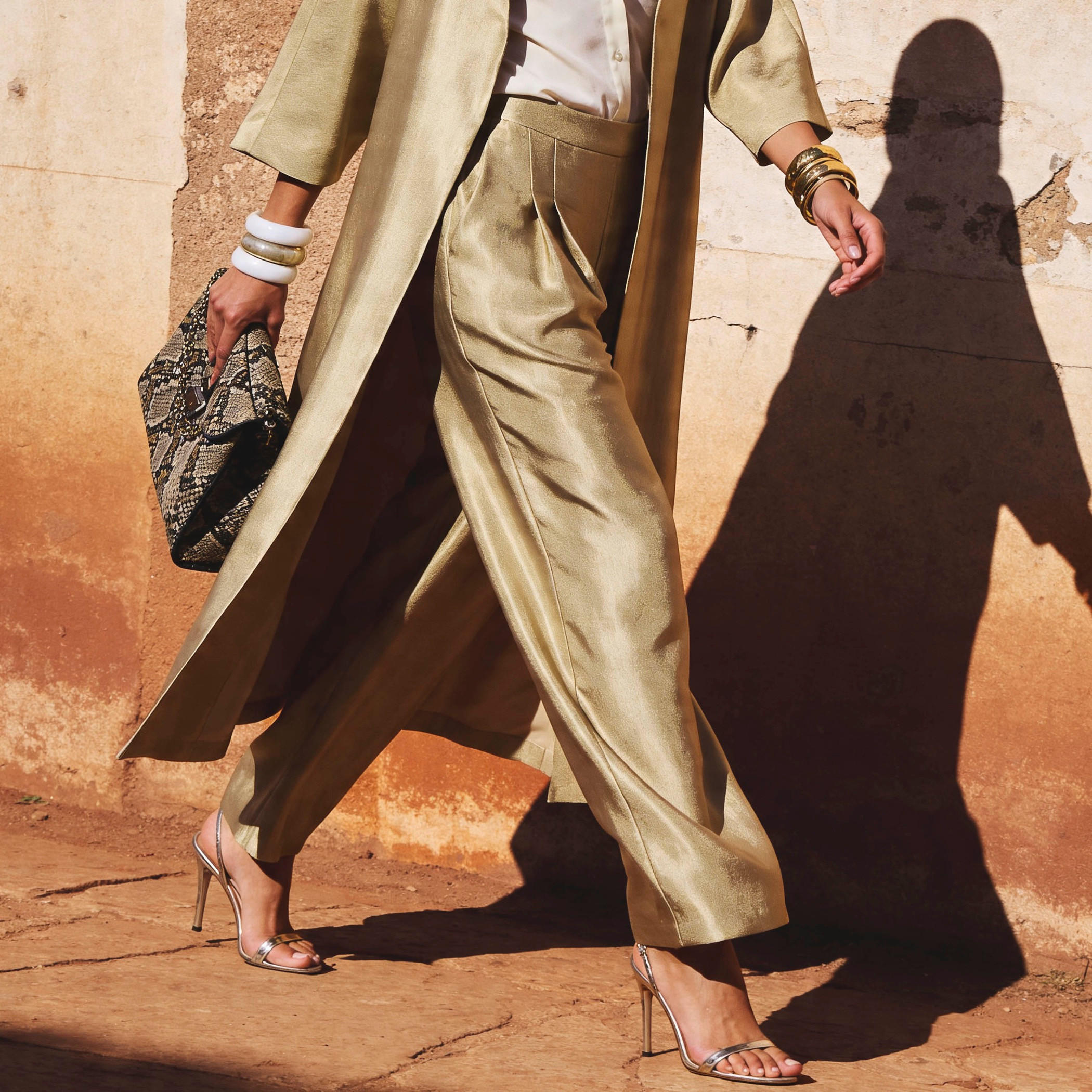 بنطلون واسع الساقين بكسرات من آيكونيك-women-clothing-bottoms-trousers-image-5