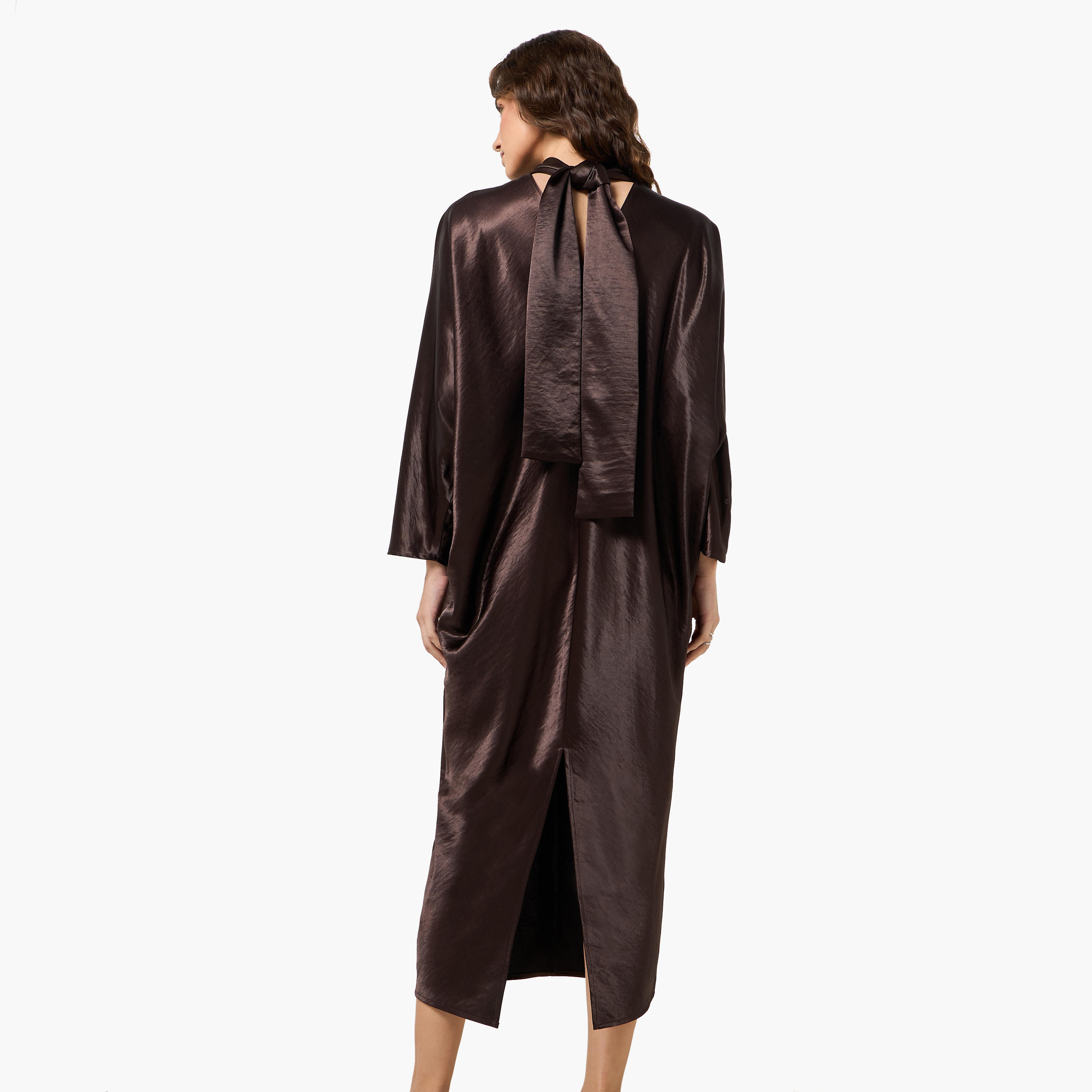 فستان قفطان ميدي بفتحة من آيكونيك-women-clothing-dresses-image-5