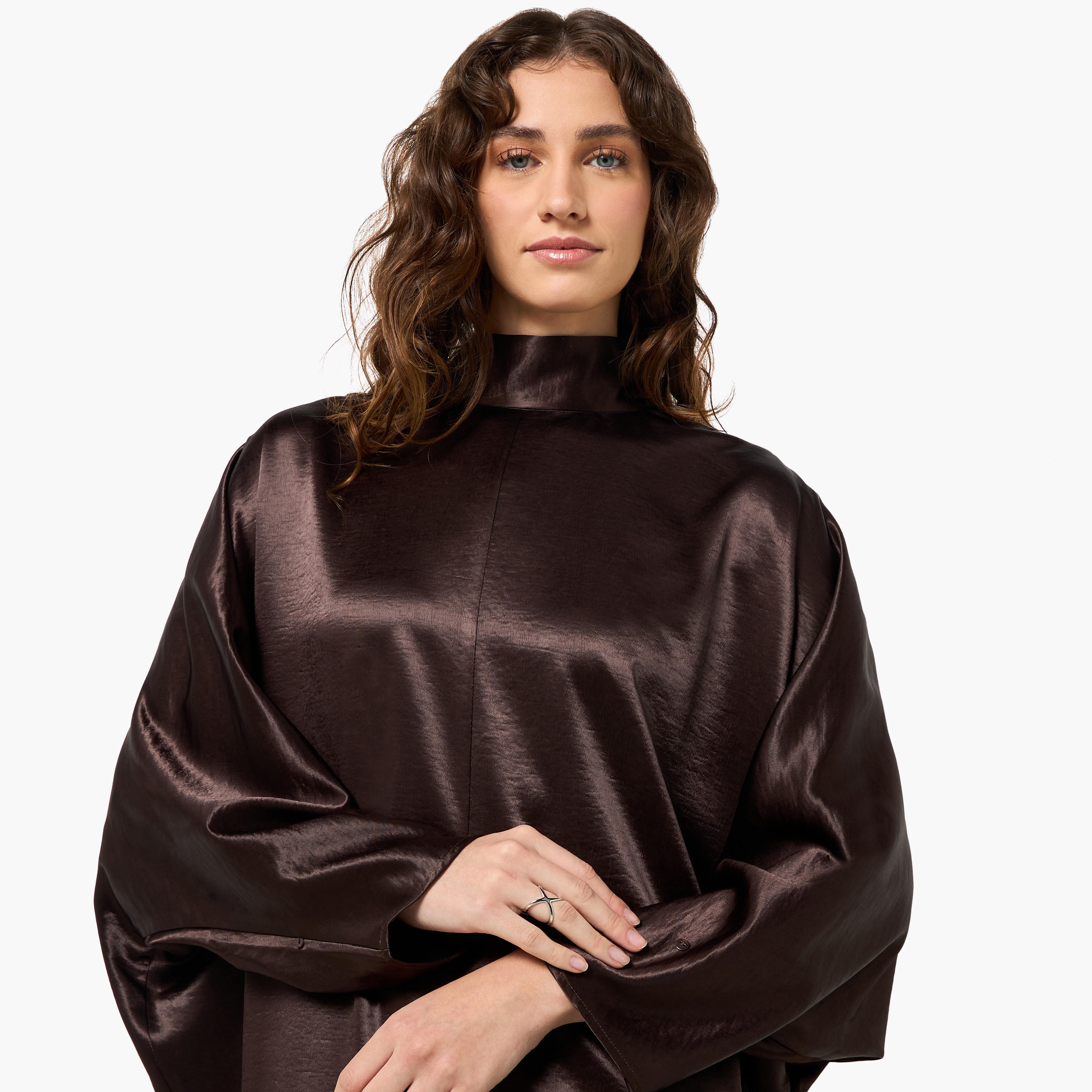 فستان قفطان ميدي بفتحة من آيكونيك-women-clothing-dresses-image-6