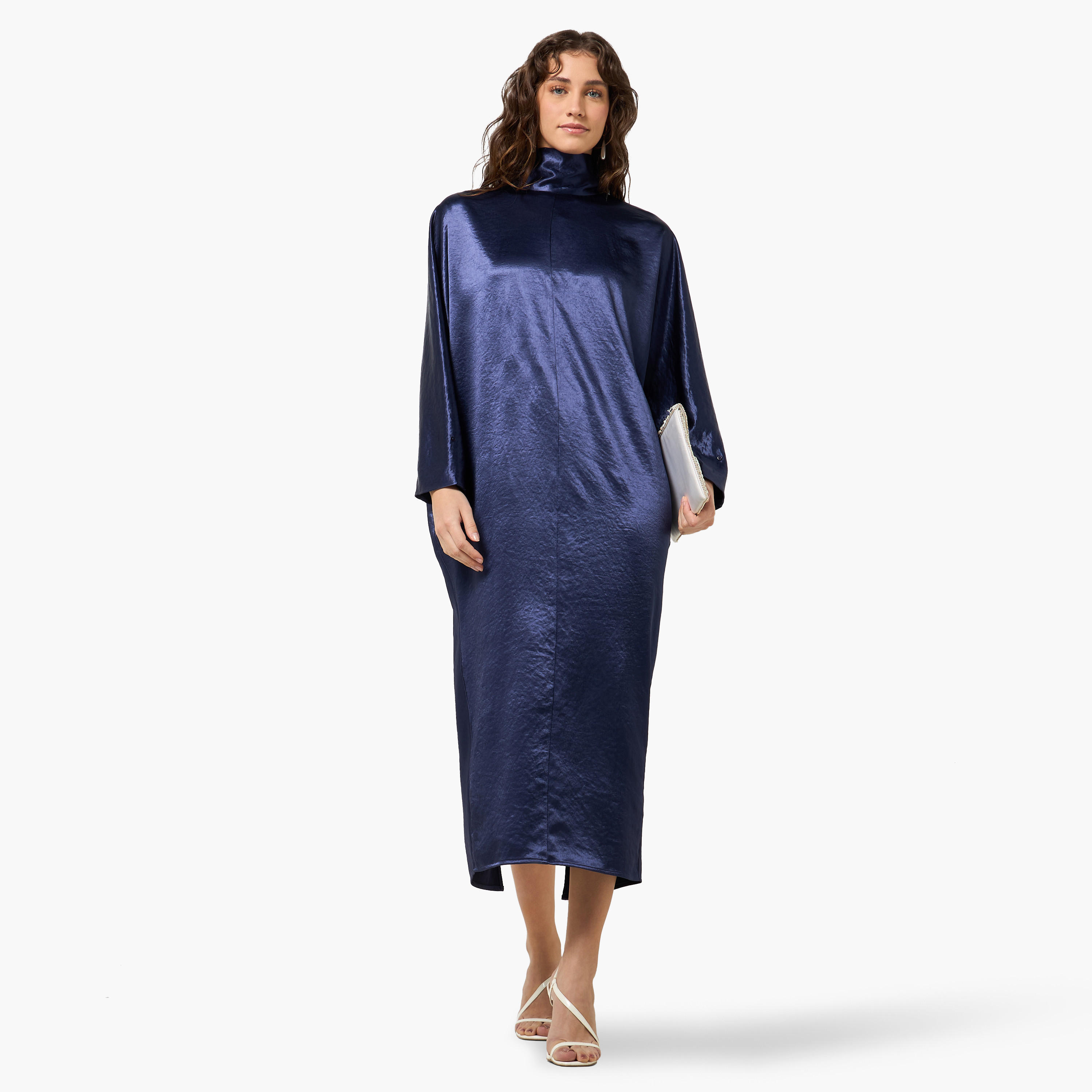 Iconic Kaftan Midi Dress with Slit-women-clothing-dresses-image-3