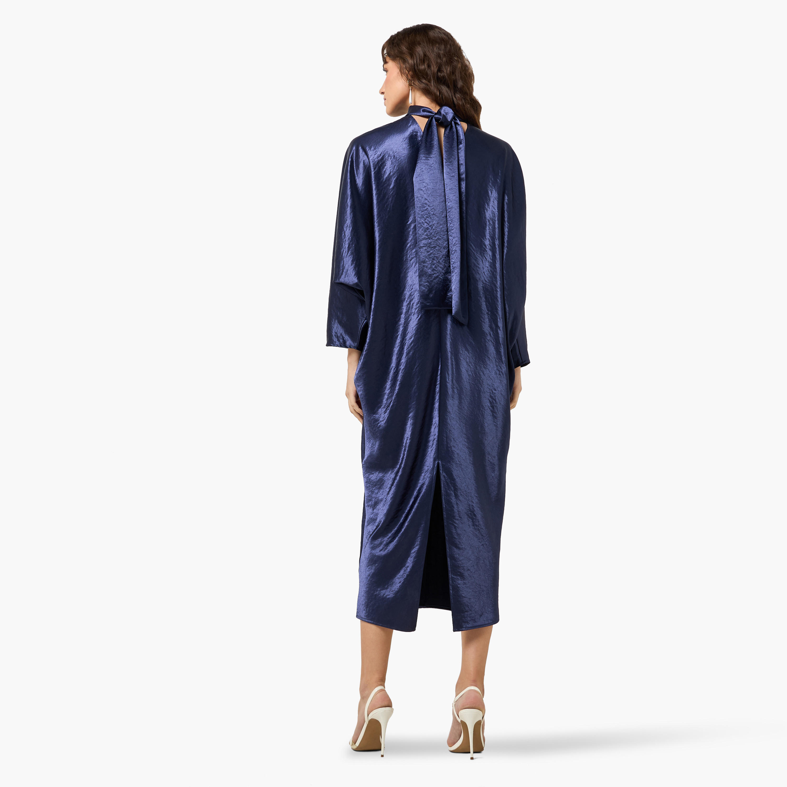 Iconic Kaftan Midi Dress with Slit-women-clothing-dresses-image-4