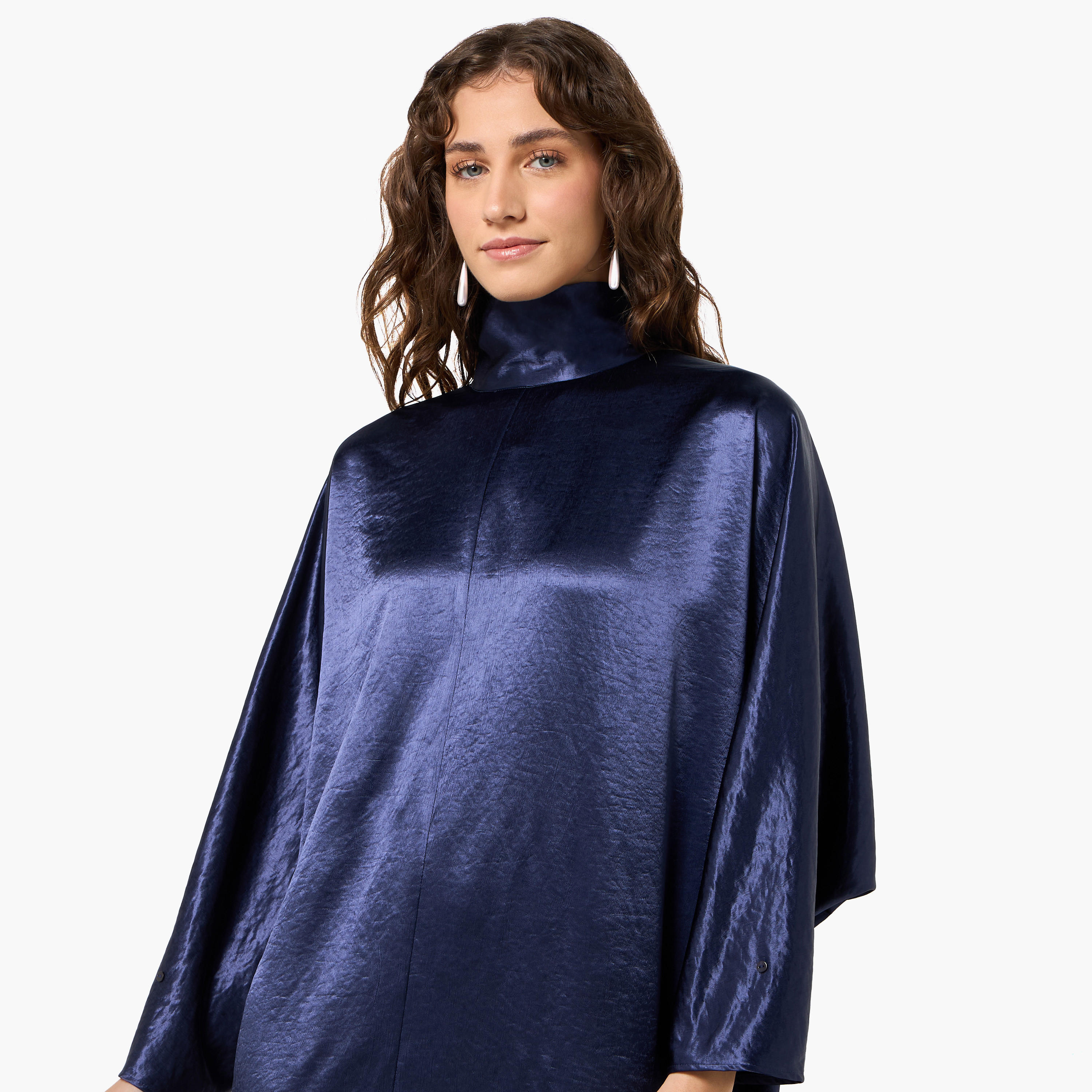 Iconic Kaftan Midi Dress with Slit-women-clothing-dresses-image-5