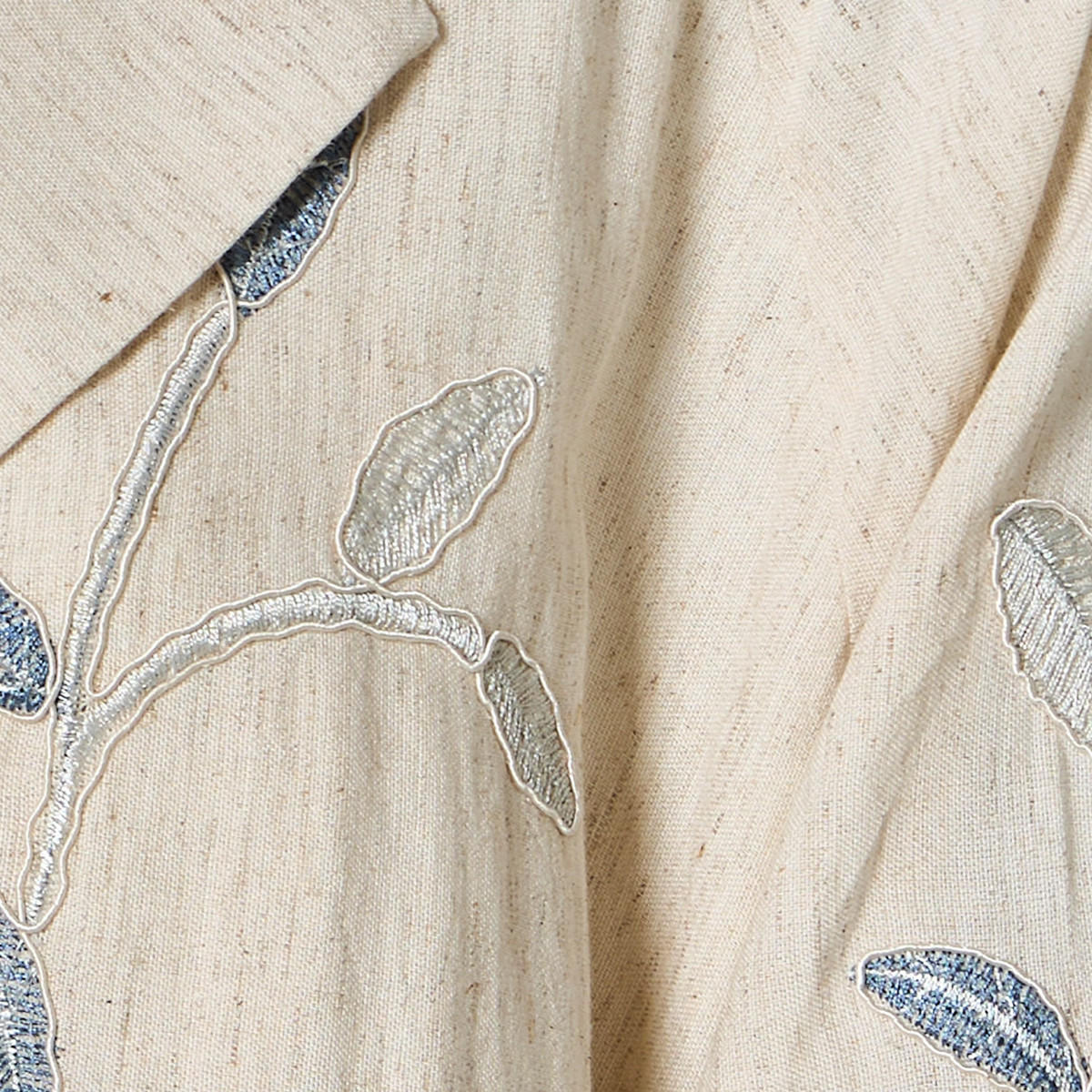 Iconic Relaxed Fit Longline Shrug with Embroidery-women-clothing-shirtsandblouses-blouses-image-2