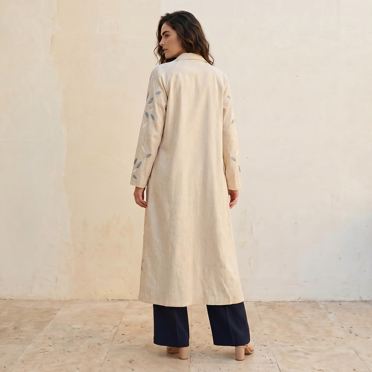 Iconic Relaxed Fit Longline Shrug with Embroidery-women-clothing-shirtsandblouses-blouses-image-3