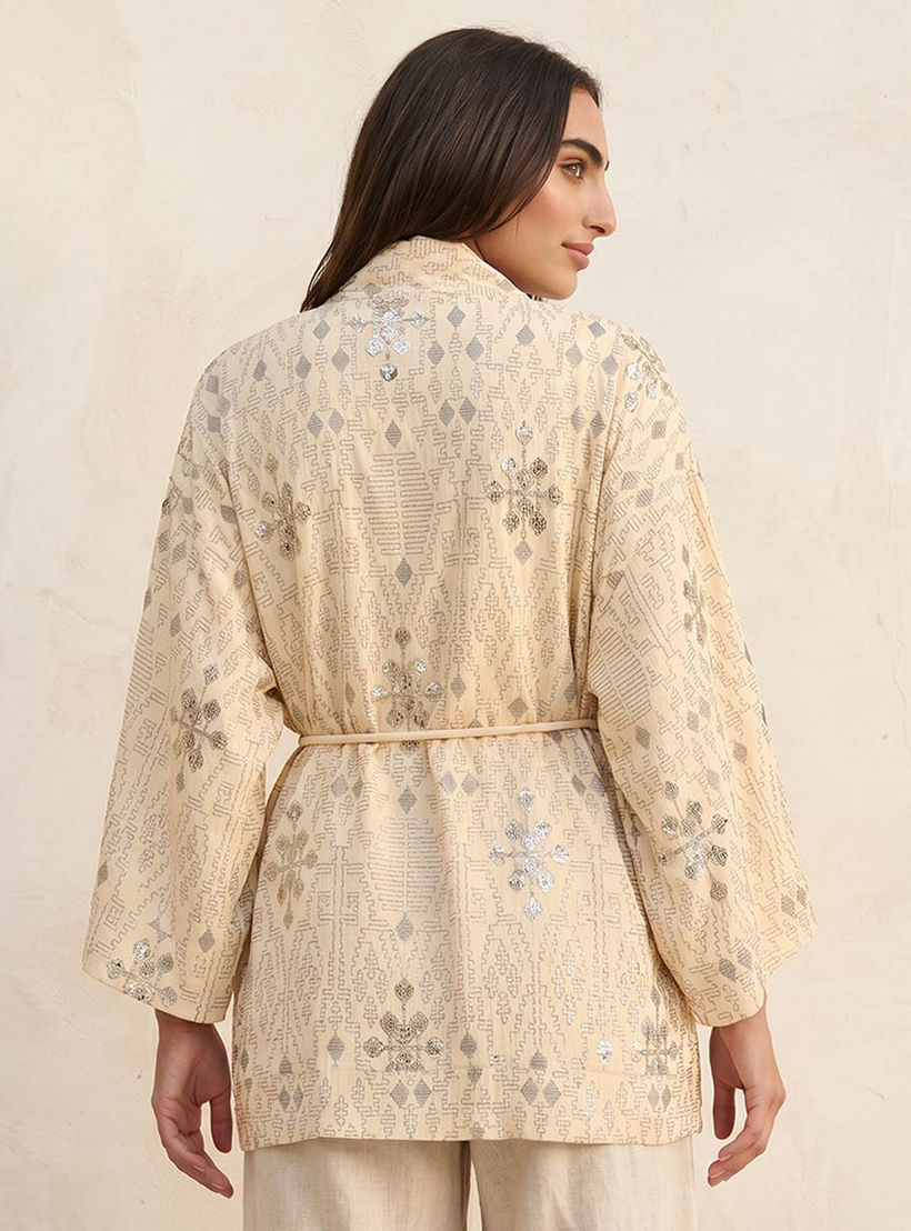 Iconic Embroidered Shrug Tie-Up Belt-women-clothing-shirtsandblouses-blouses-image-4