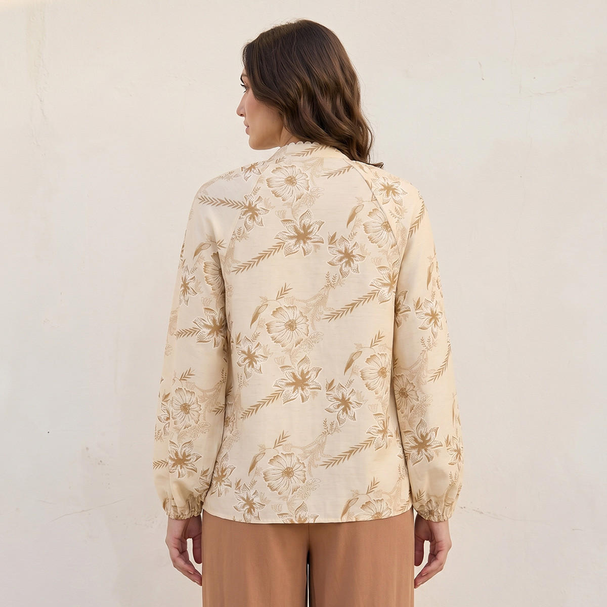 Splash Iconic Regular Fit Top with Floral Print-women-clothing-shirtsandblouses-blouses-image-4