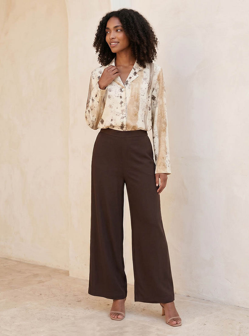 Iconic Regular Fit Notch Lapel Shirt-women-clothing-shirtsandblouses-shirts-image-3