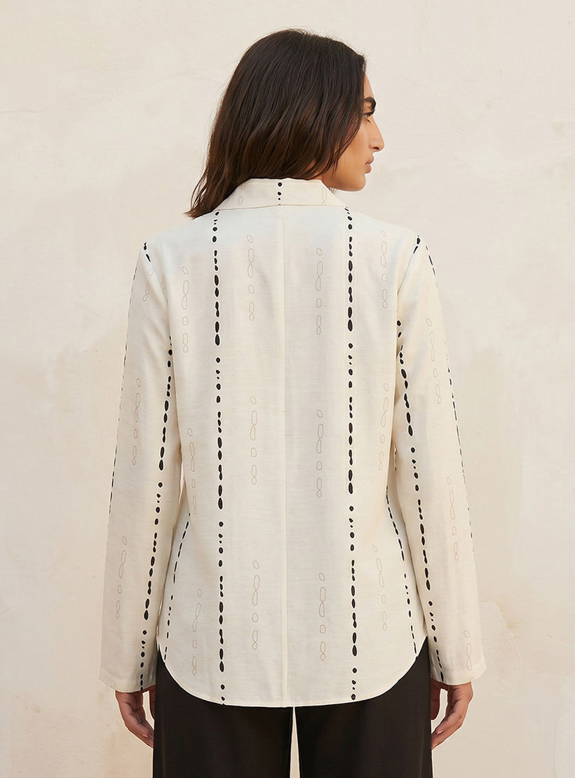 Iconic Regular Fit Notch Lapel Shirt-women-clothing-shirtsandblouses-shirts-image-4
