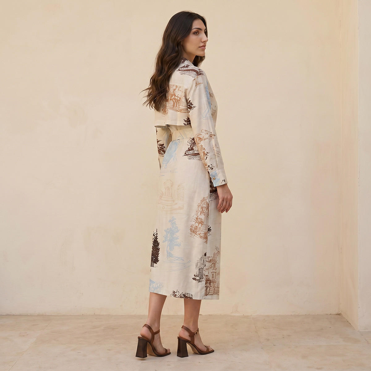 Splash Iconic Printed Wrap Dress-women-clothing-dresses-image-5