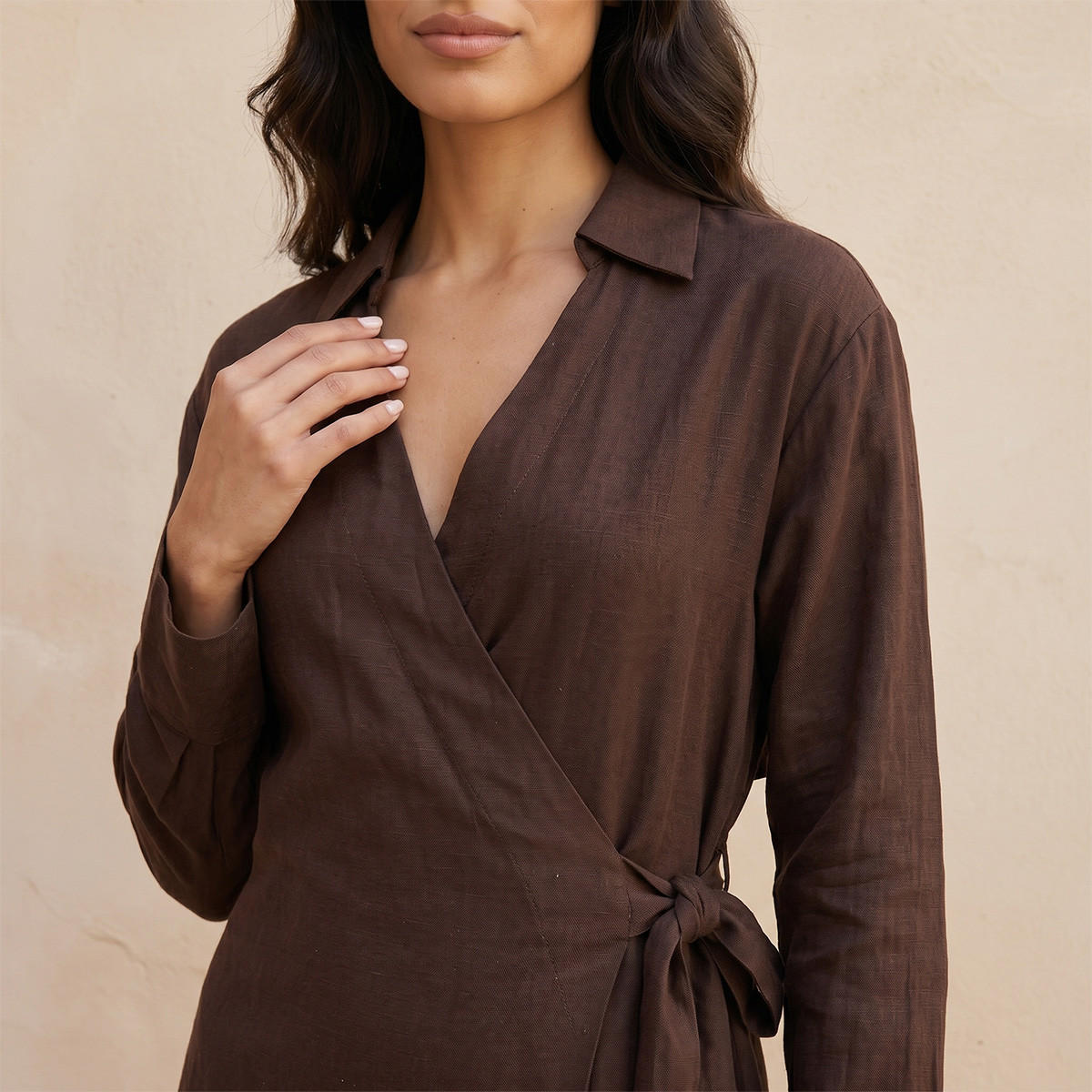 Splash Iconic Wrap Dress Tie-Ups-women-clothing-dresses-image-5