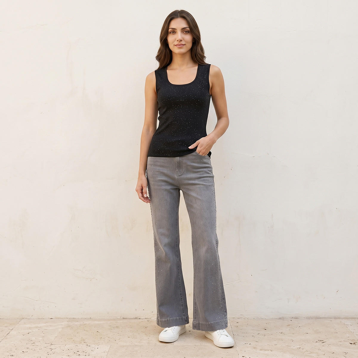 Iconic Tank Top with Embellished Detail-women-clothing-tshirts-image-3