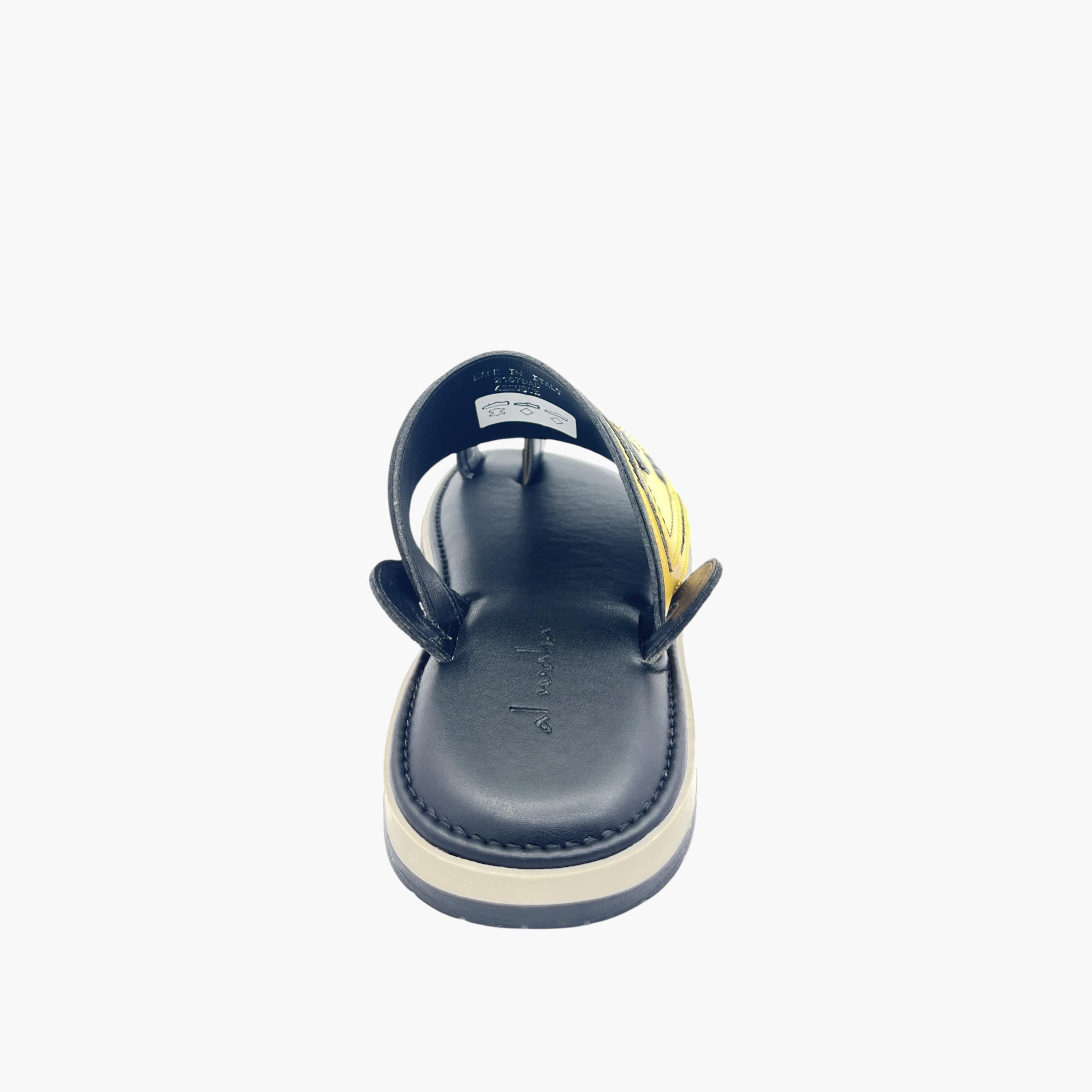 Al Waha Embroidered Slip-On Arabic Sandals-men-shoes-sandals-image-4