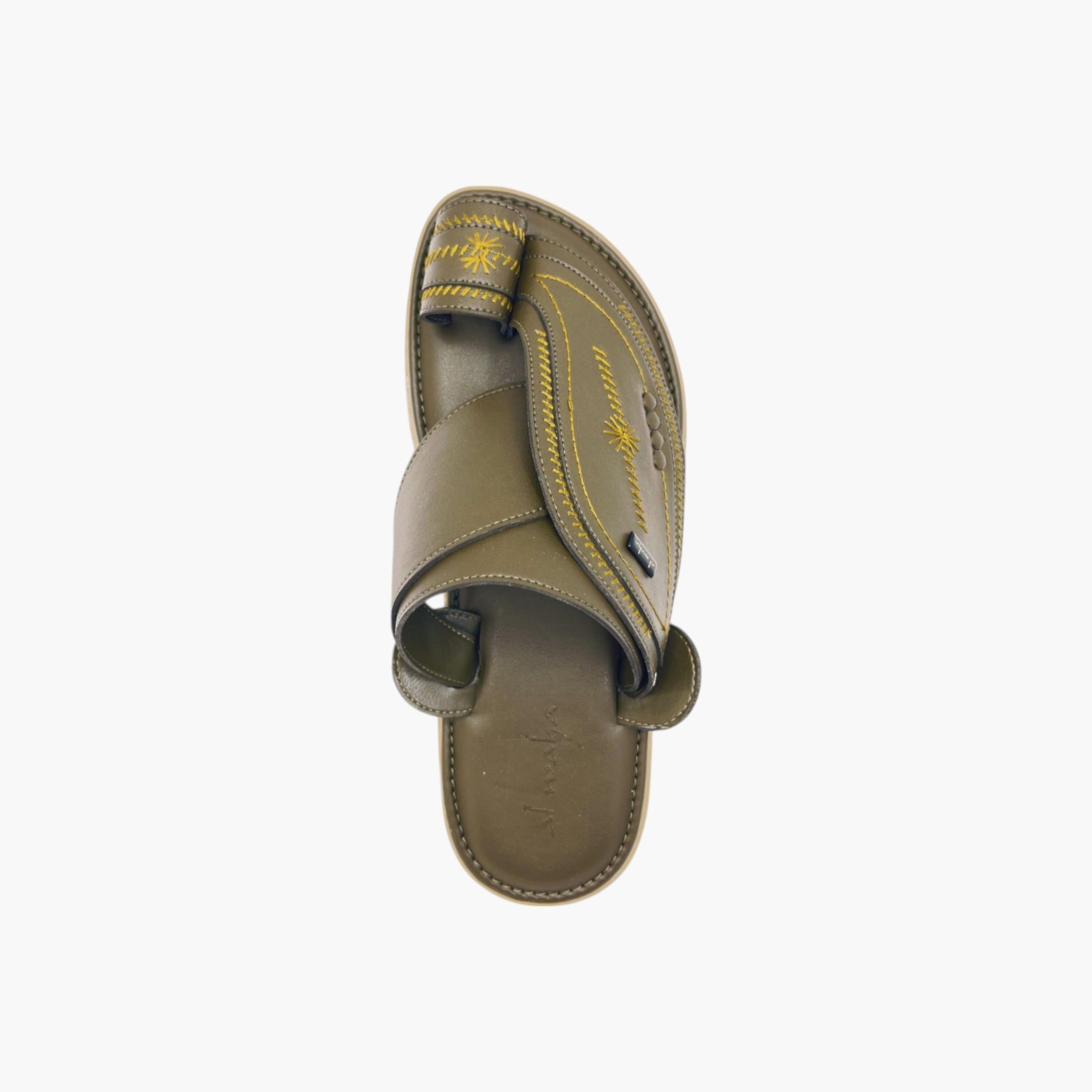صندل عربي مطرّز سهل الارتداء من الواحة-men-shoes-sandals-image-3