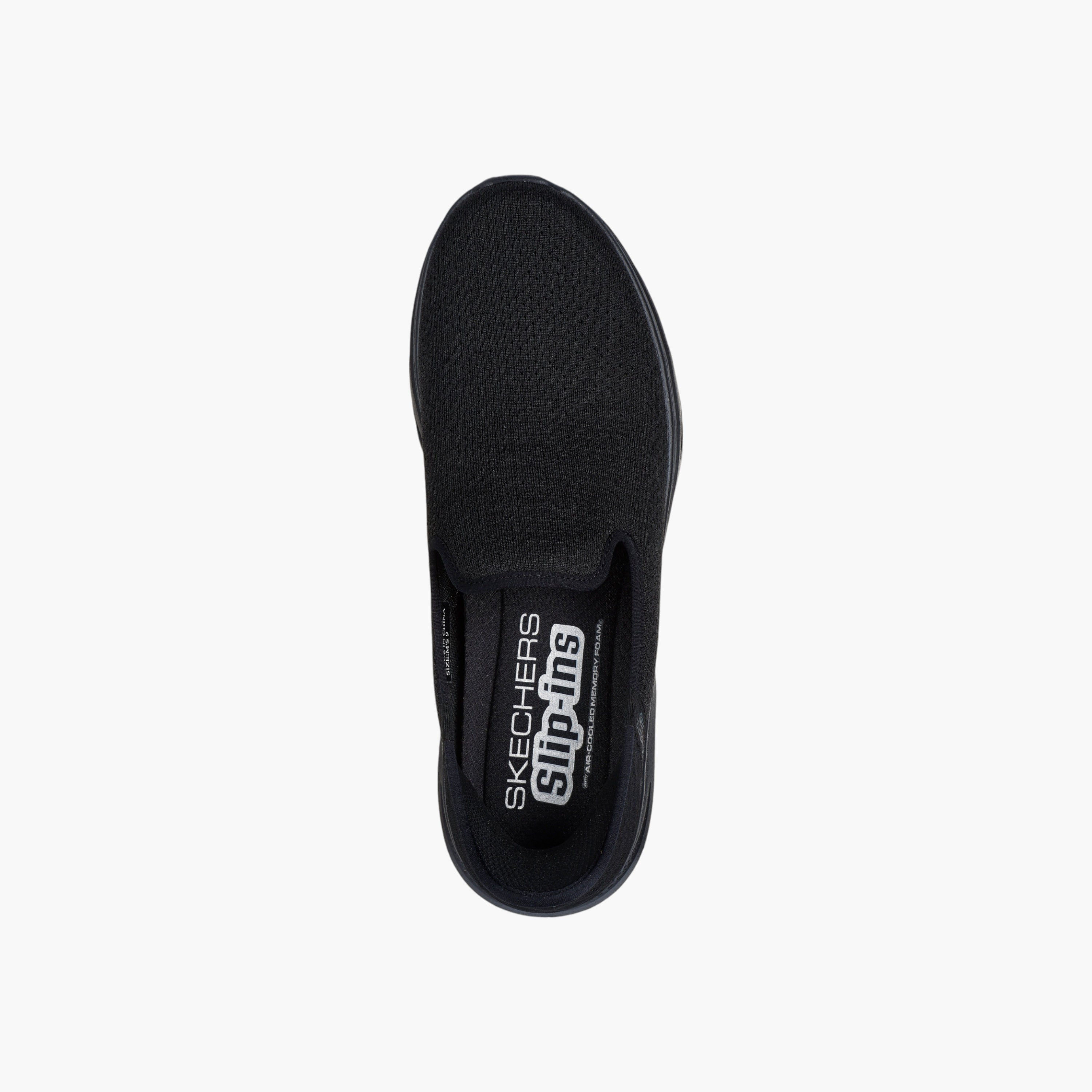 حذاء سنيكرز سهل الارتداء جو ووك 7 للرجال من سكتشرز - 216551-BBK-sports-men-shoes-image-3