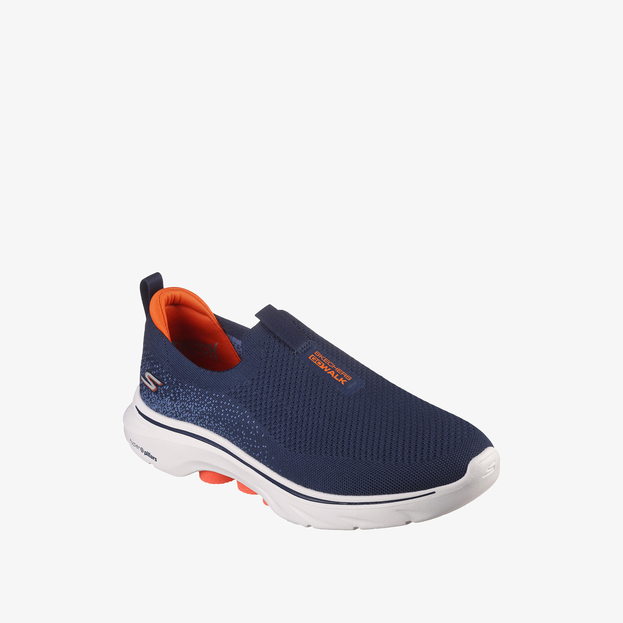 Skechers Men's GO WALK 7 Slip-On Walking Shoes - 216633-NVOR-sports-men-shoes-image-1