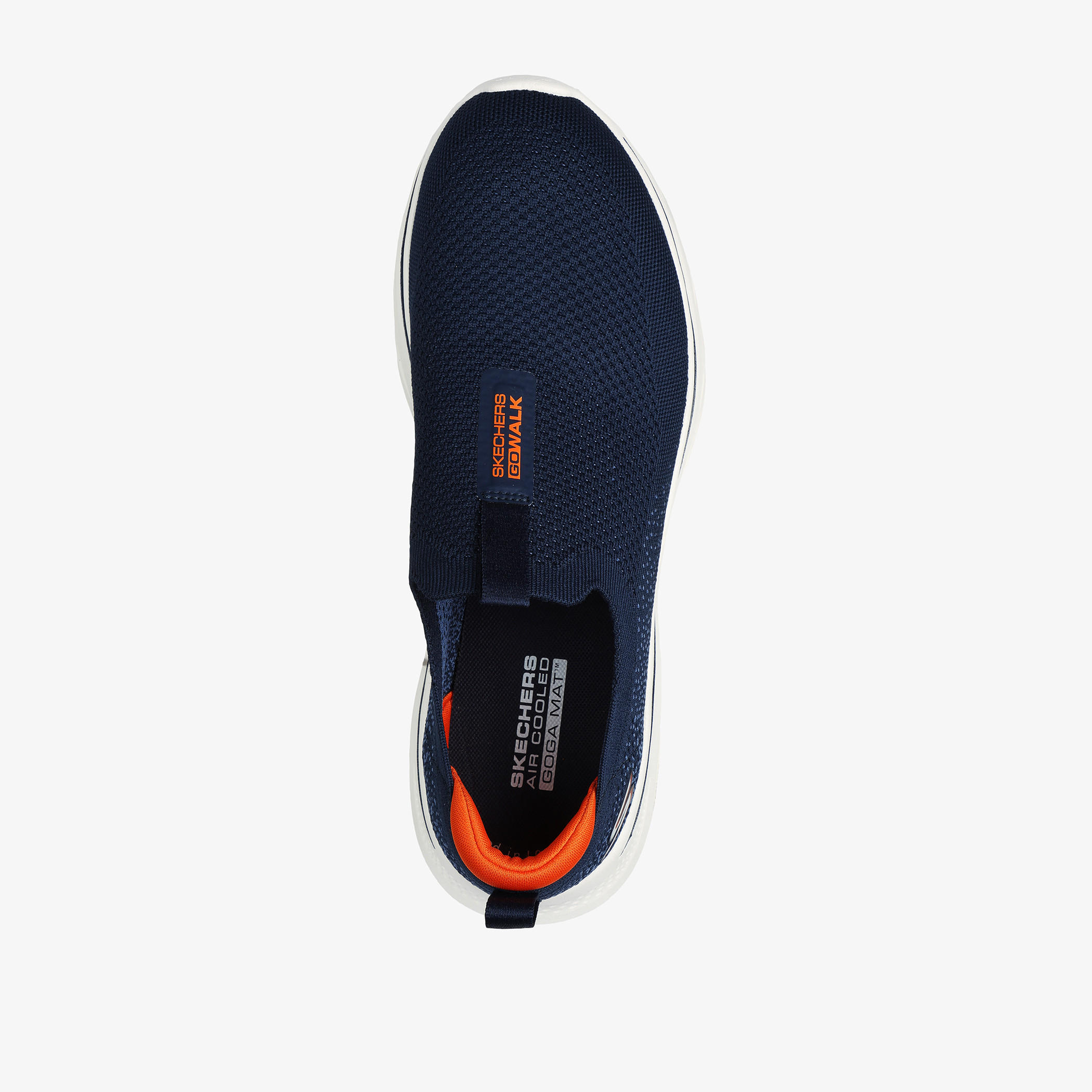 Skechers Men's GO WALK 7 Slip-On Walking Shoes - 216633-NVOR-sports-men-shoes-image-2
