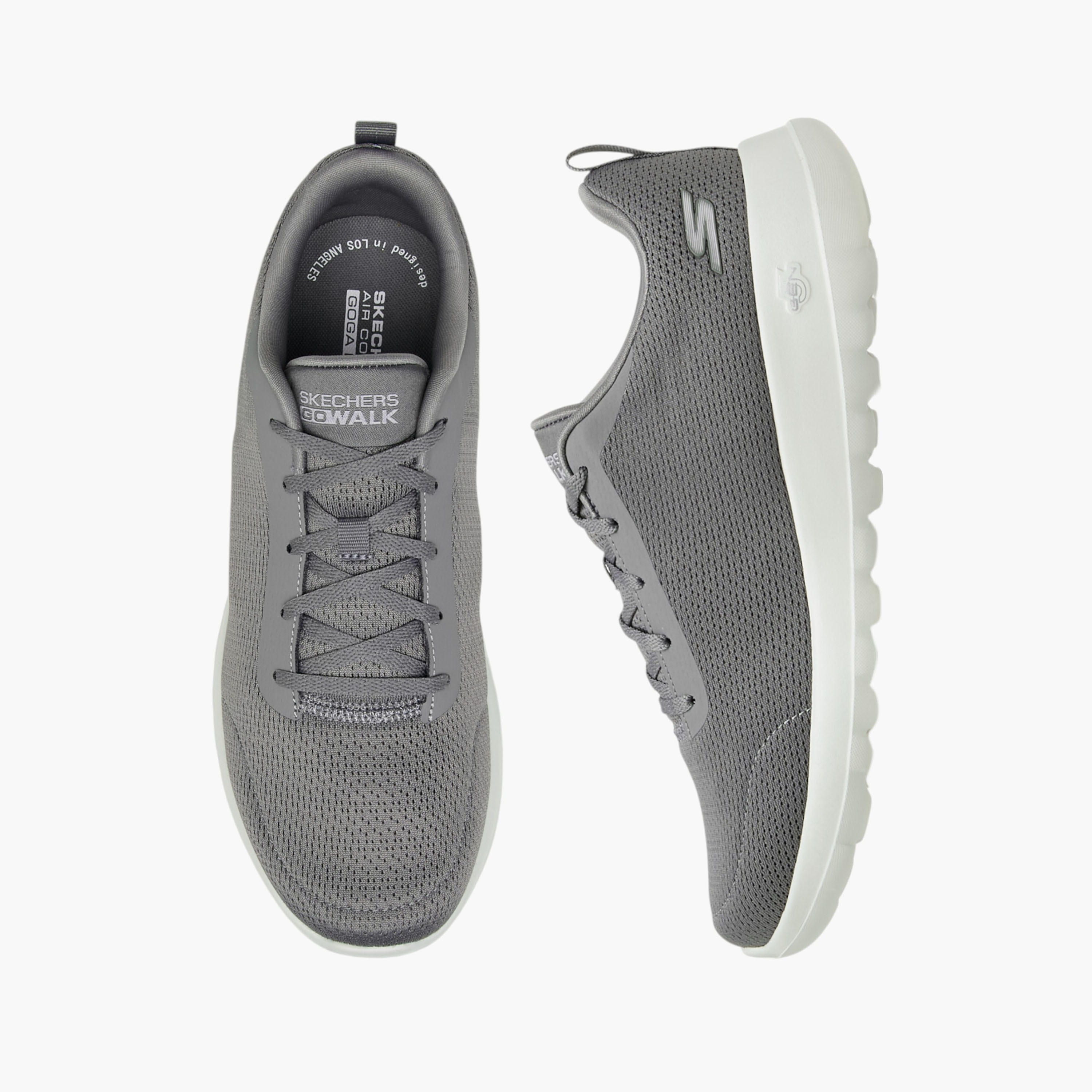 Skechers Men GO WALK MAX Lace-Up Sports Shoes-sports-men-shoes-image-1